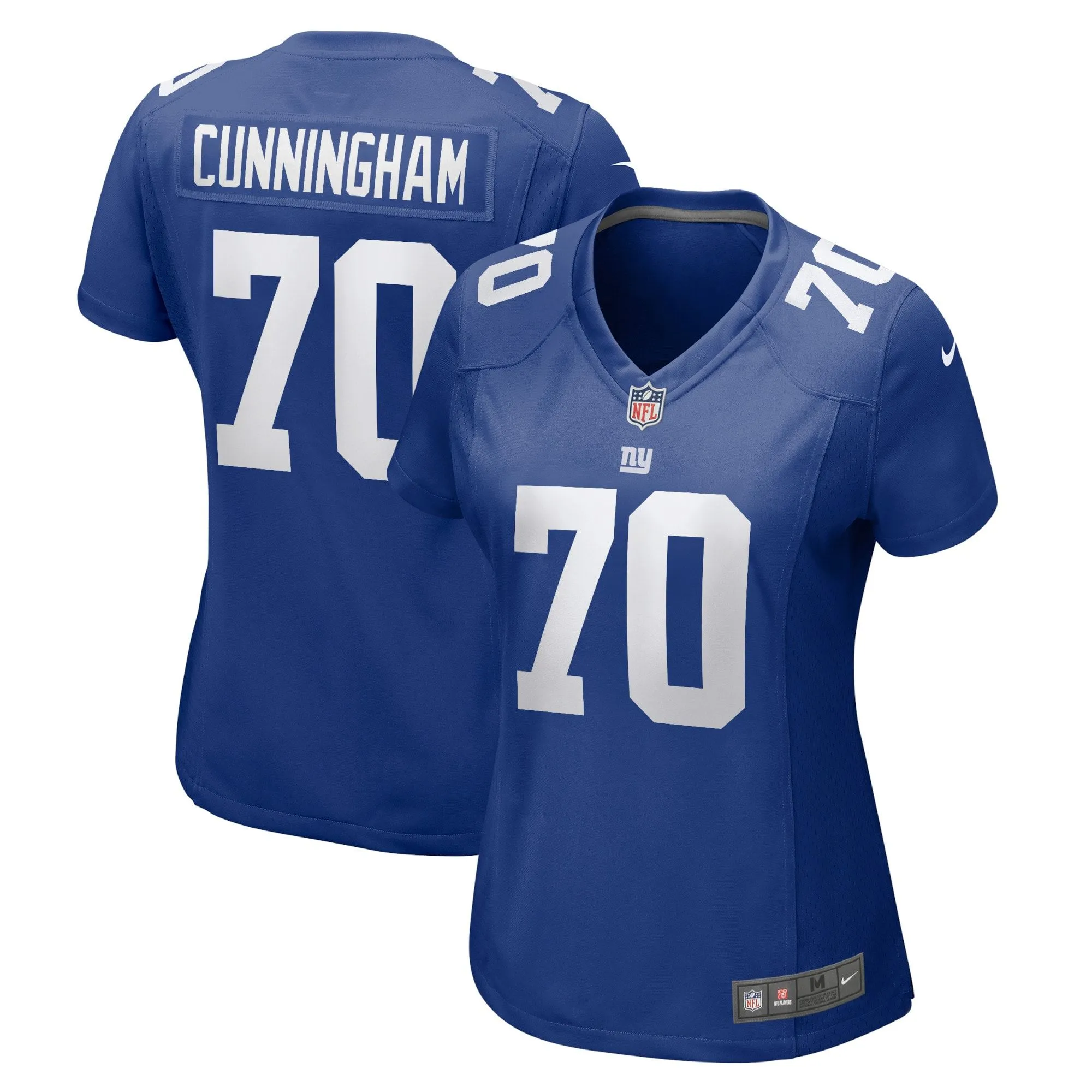 Korey Cunningham New York Giants  Women's Home Game Player Jersey - Royal