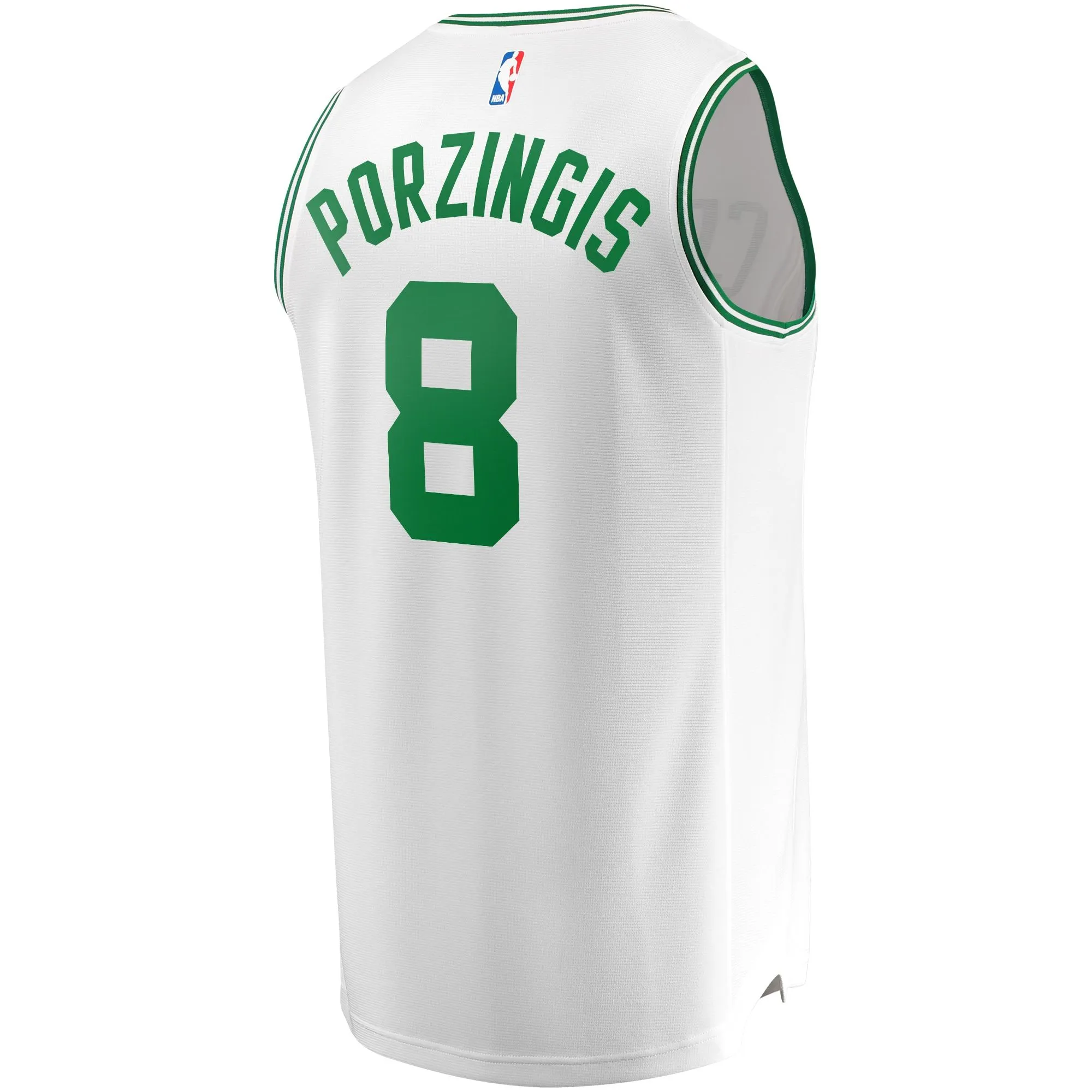 Kristaps Porzingis Boston Celtics Fanatics Branded Fast Break Player Jersey - Association Edition - White