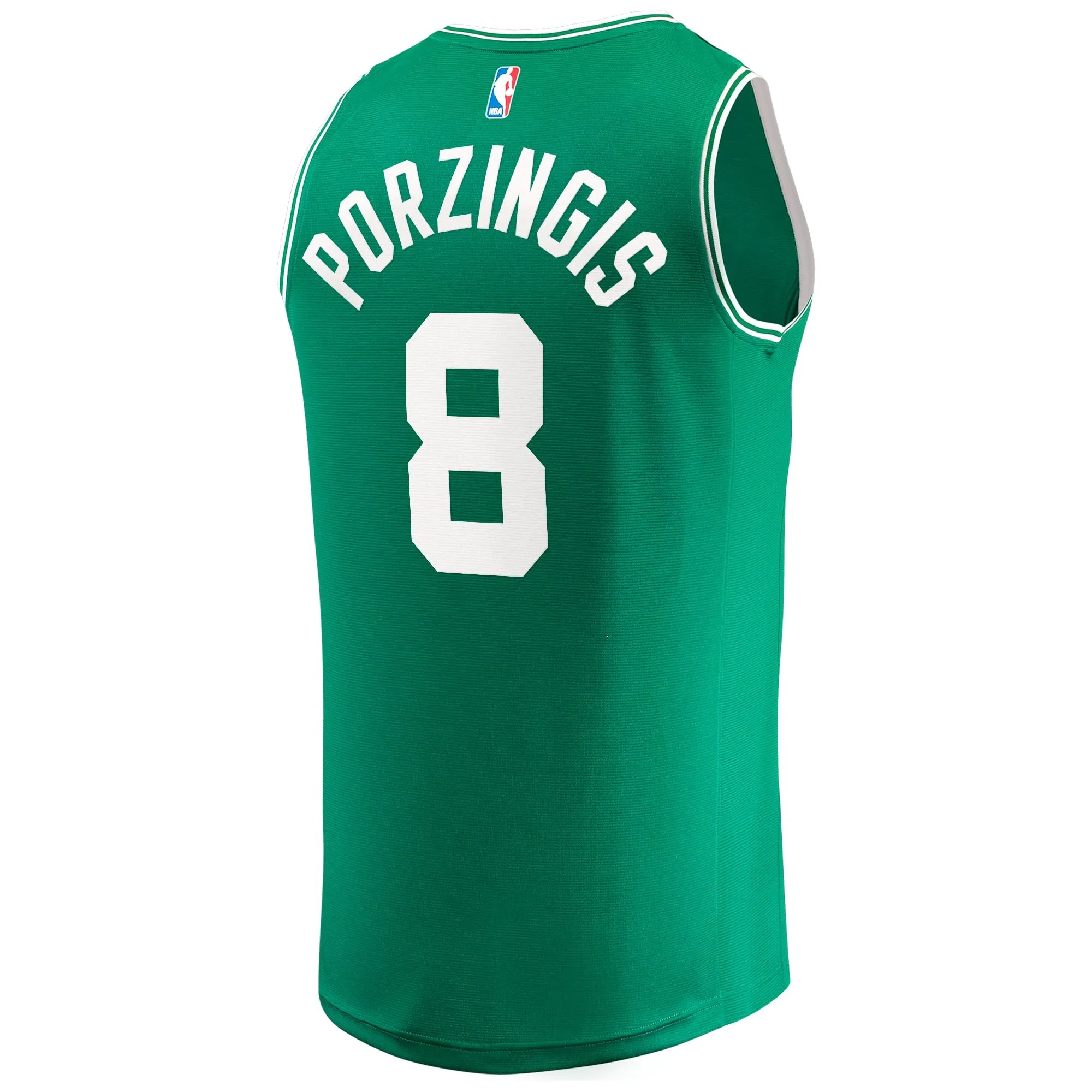 Kristaps Porzingis Boston Celtics Fanatics Branded Fast Break Player Jersey - Icon Edition - Kelly Green