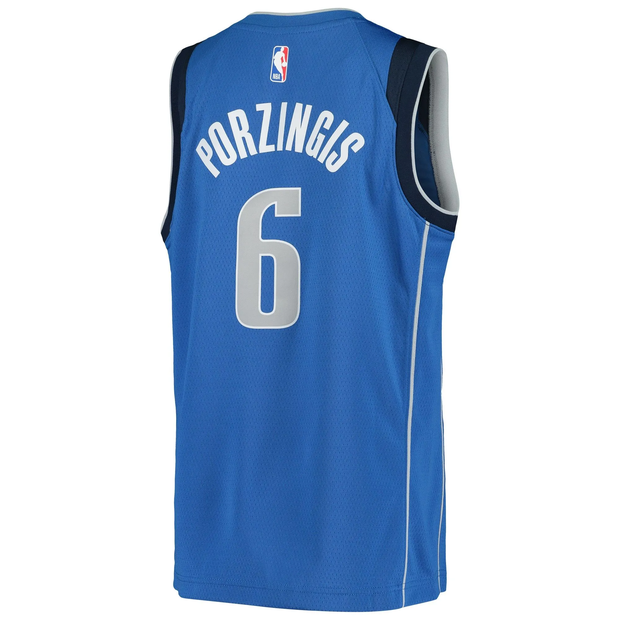 Kristaps Porzingis Dallas Mavericks  Youth Swingman Jersey - Icon Edition - Blue