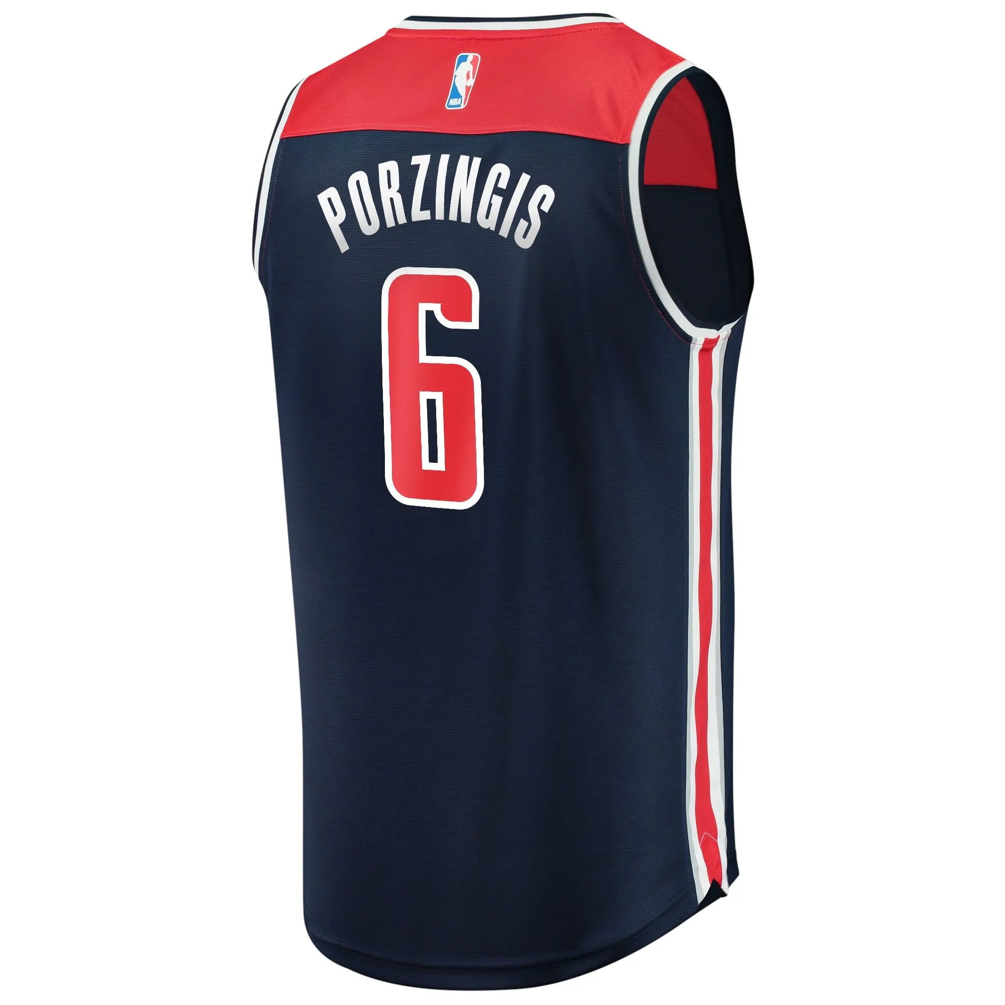 Kristaps Porzingis Washington Wizards Fanatics Branded Fast Break Replica Player Jersey - Statement Edition - Navy