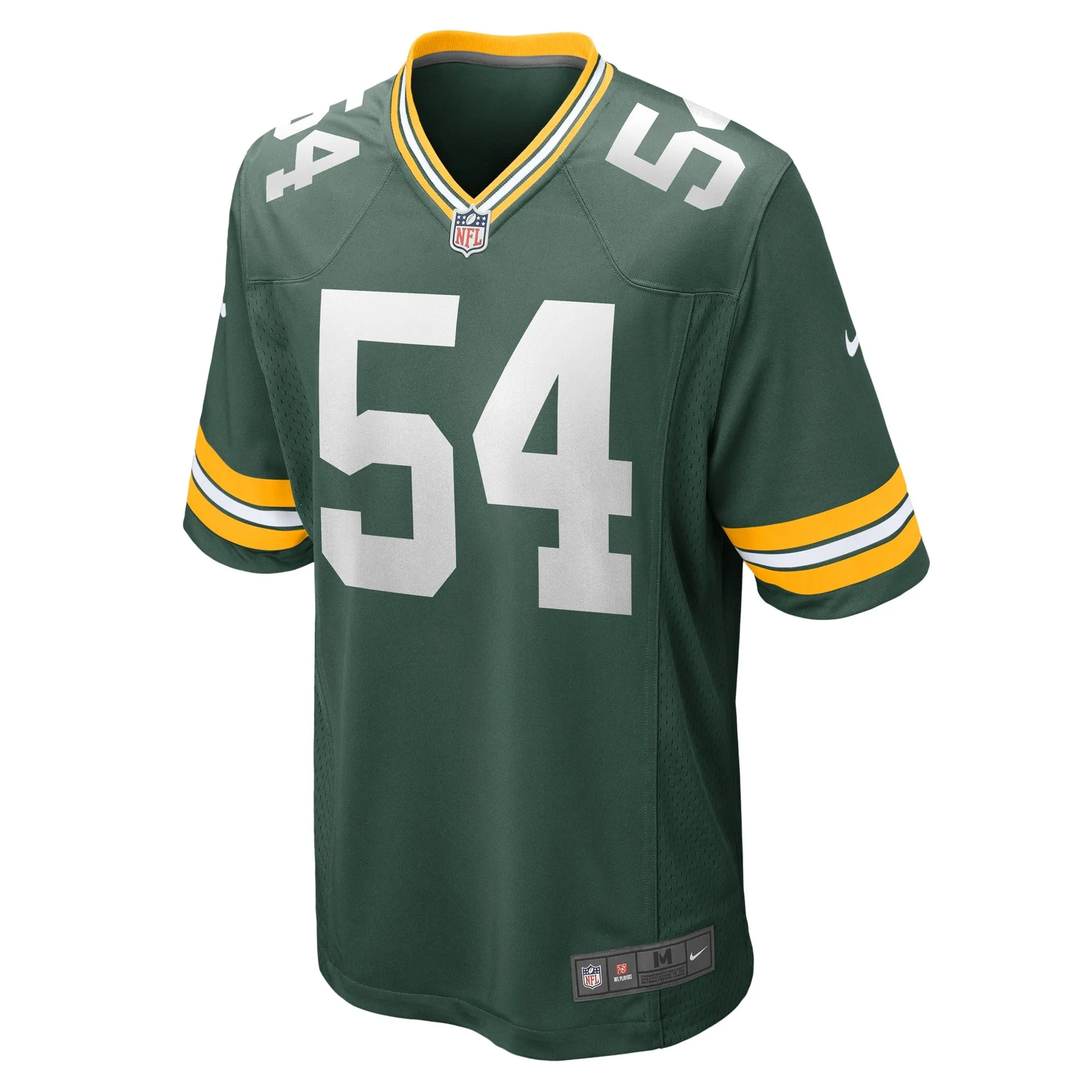 Kristian Welch Green Bay Packers  Team Game Jersey -  Green