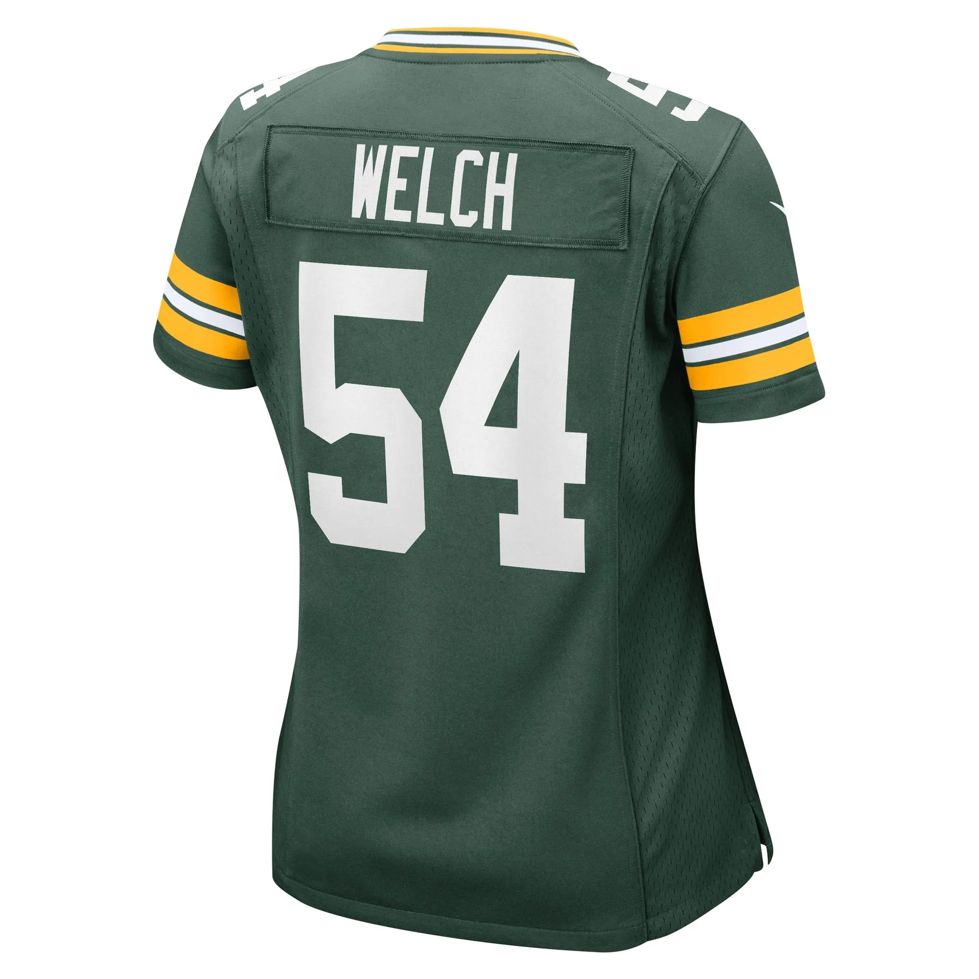 Kristian Welch Green Bay Packers  Women's Team Game Jersey -  Green