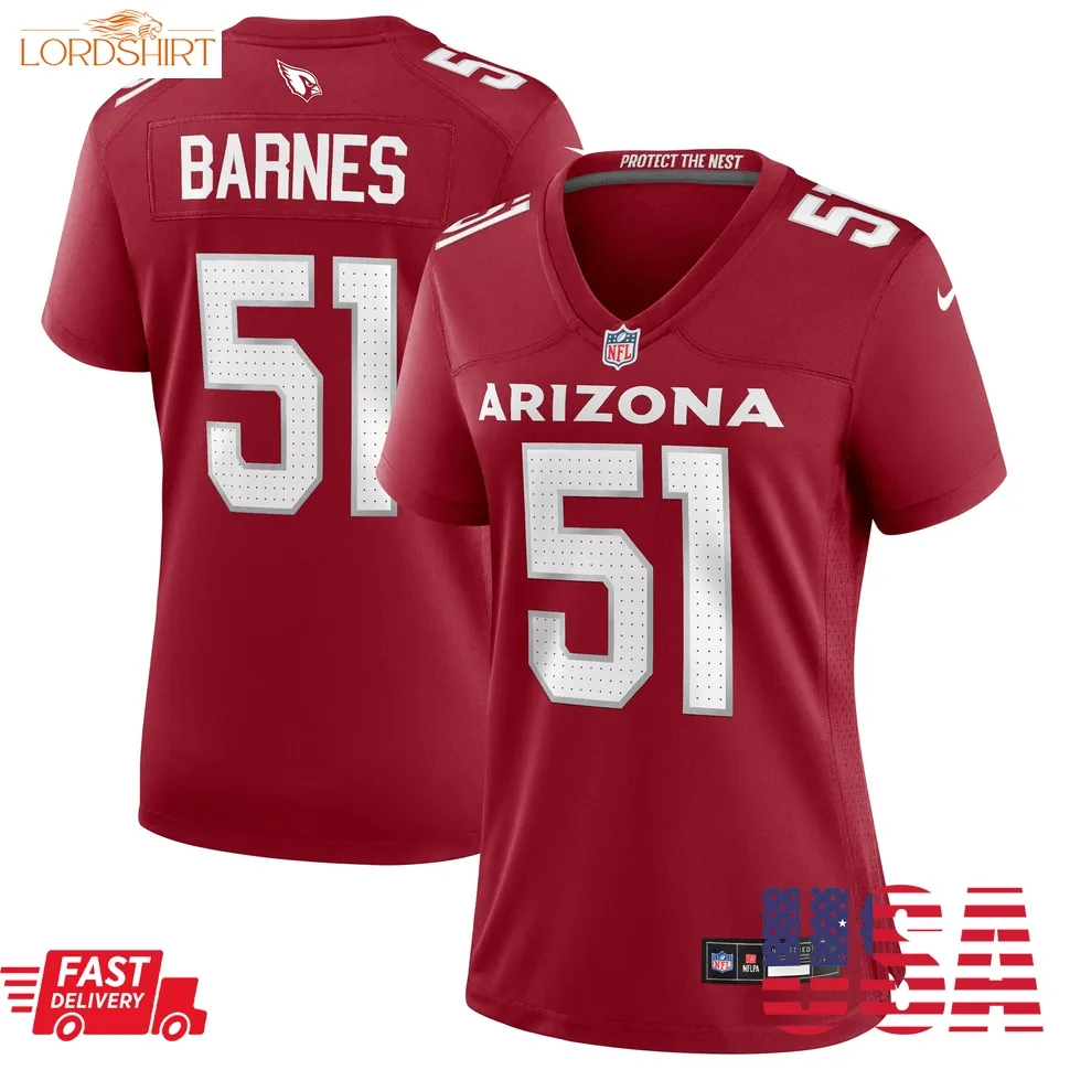 Krys Barnes Arizona Cardinals  Women's Team Game Jersey    Cardinal