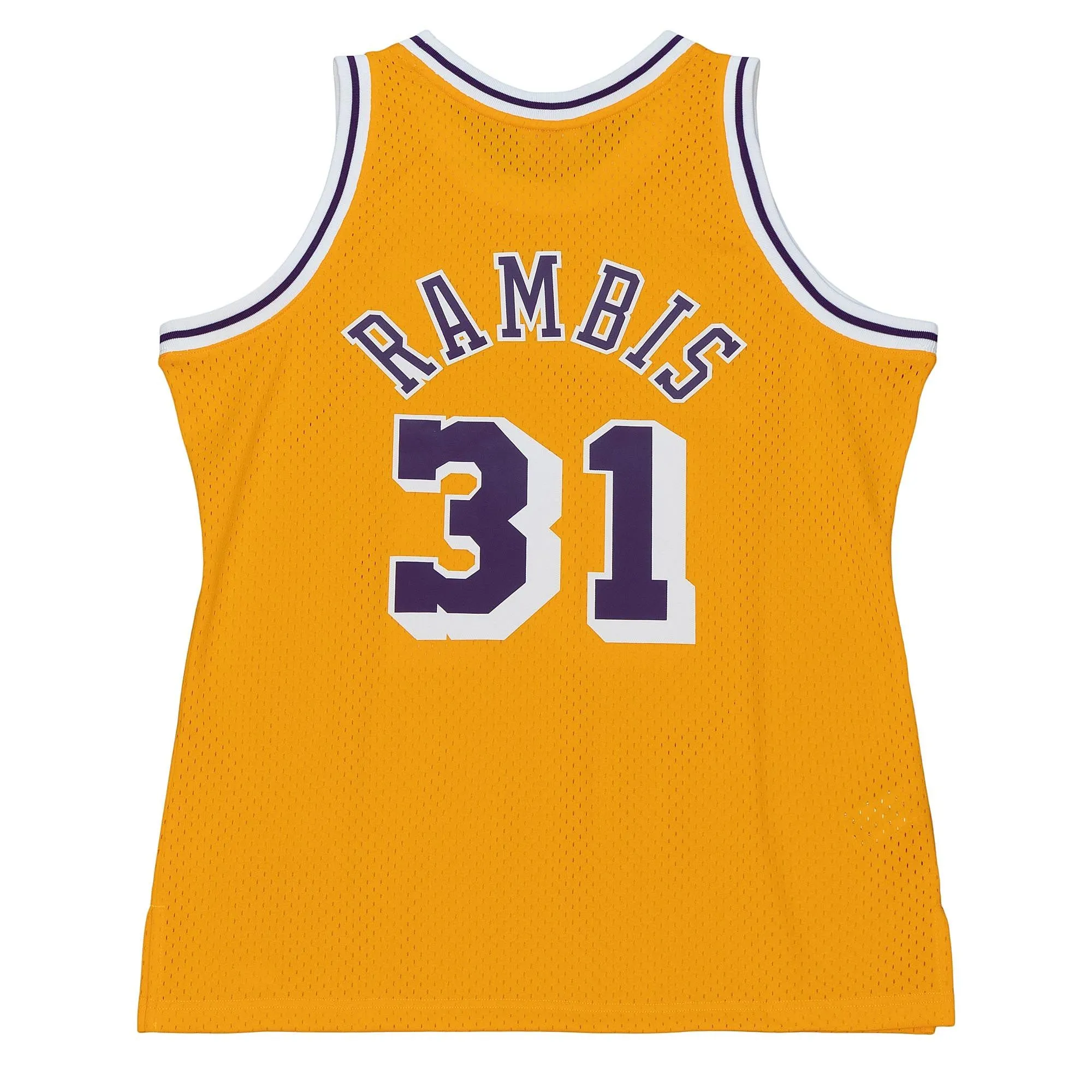 Kurt Rambis Los Angeles Lakers Mitchell & Ness 1984/85 Swingman Jersey - Gold