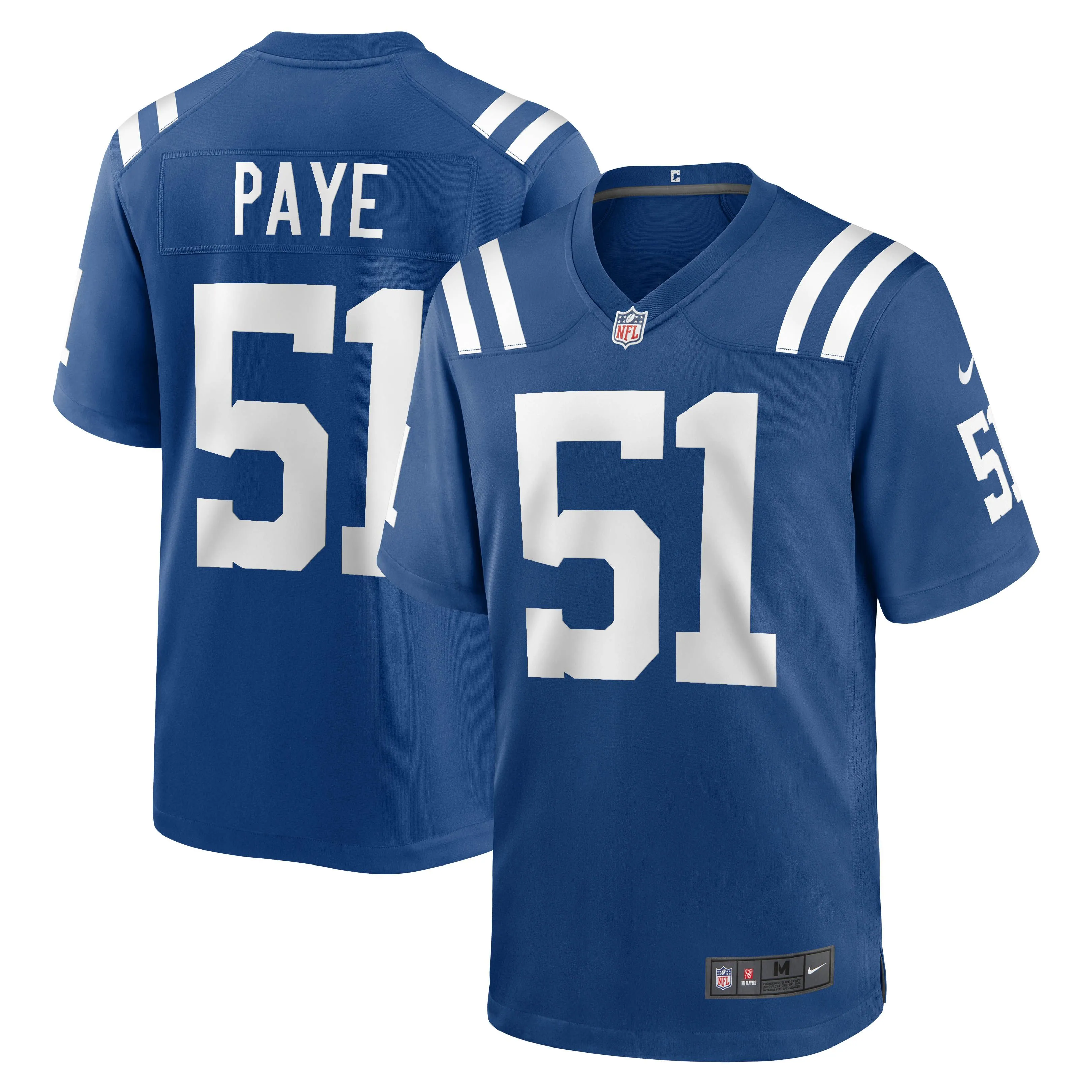 Kwity Paye Indianapolis Colts  Game Jersey - Royal