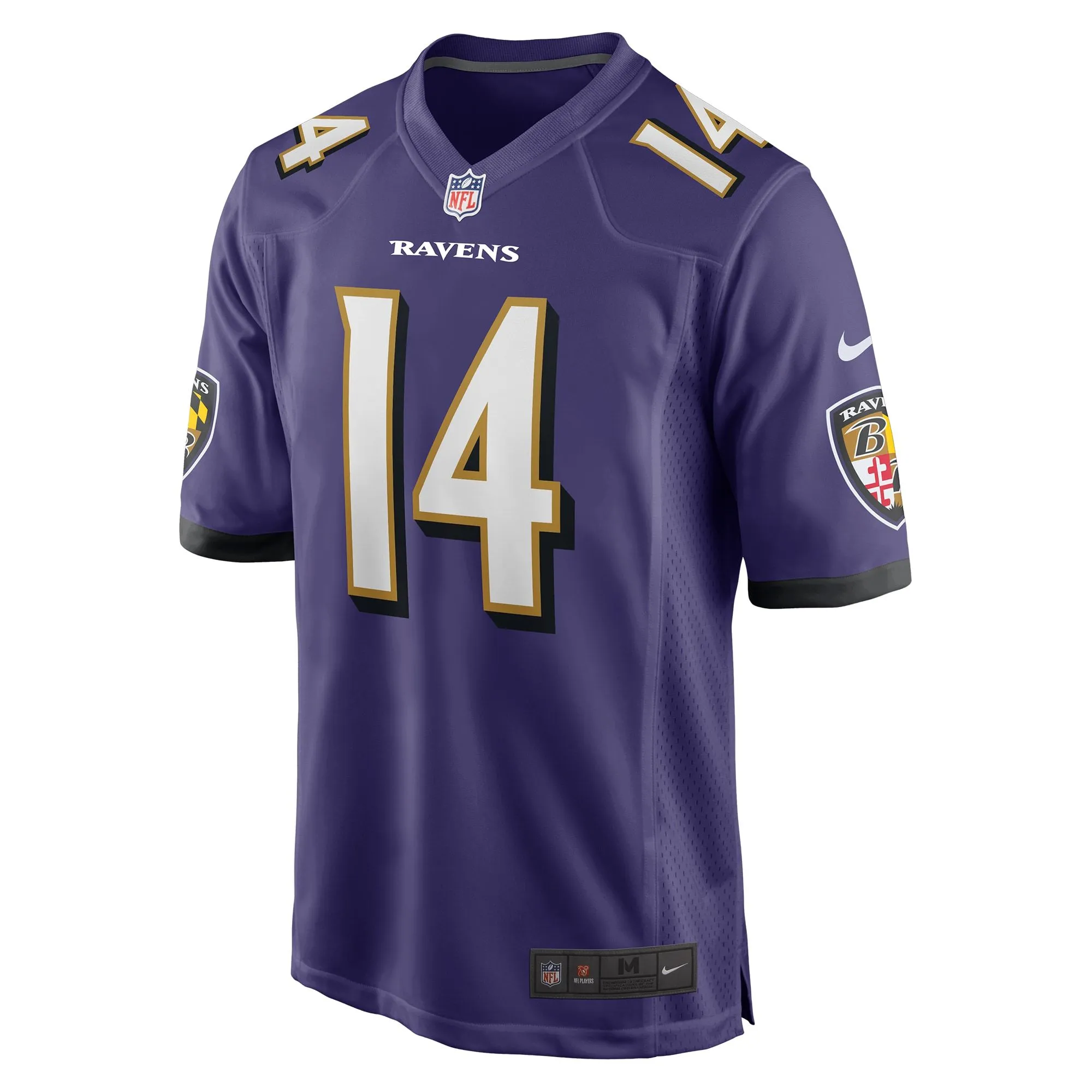 Kyle Hamilton Baltimore Ravens  Player Game Jersey - Purple