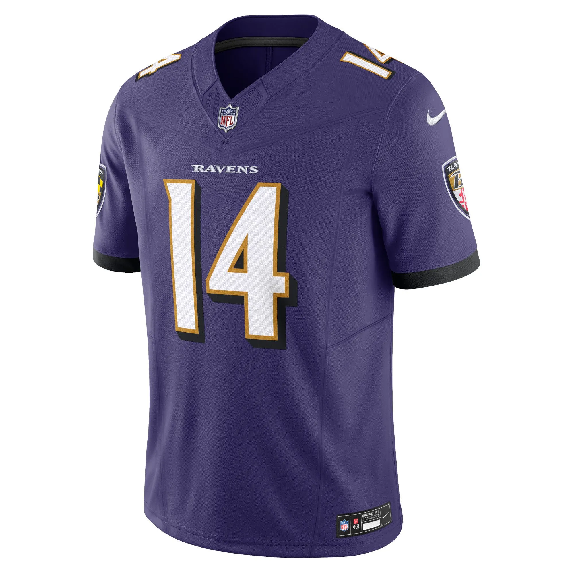 Kyle Hamilton Baltimore Ravens  Vapor F.U.S.E. Limited Jersey - Purple