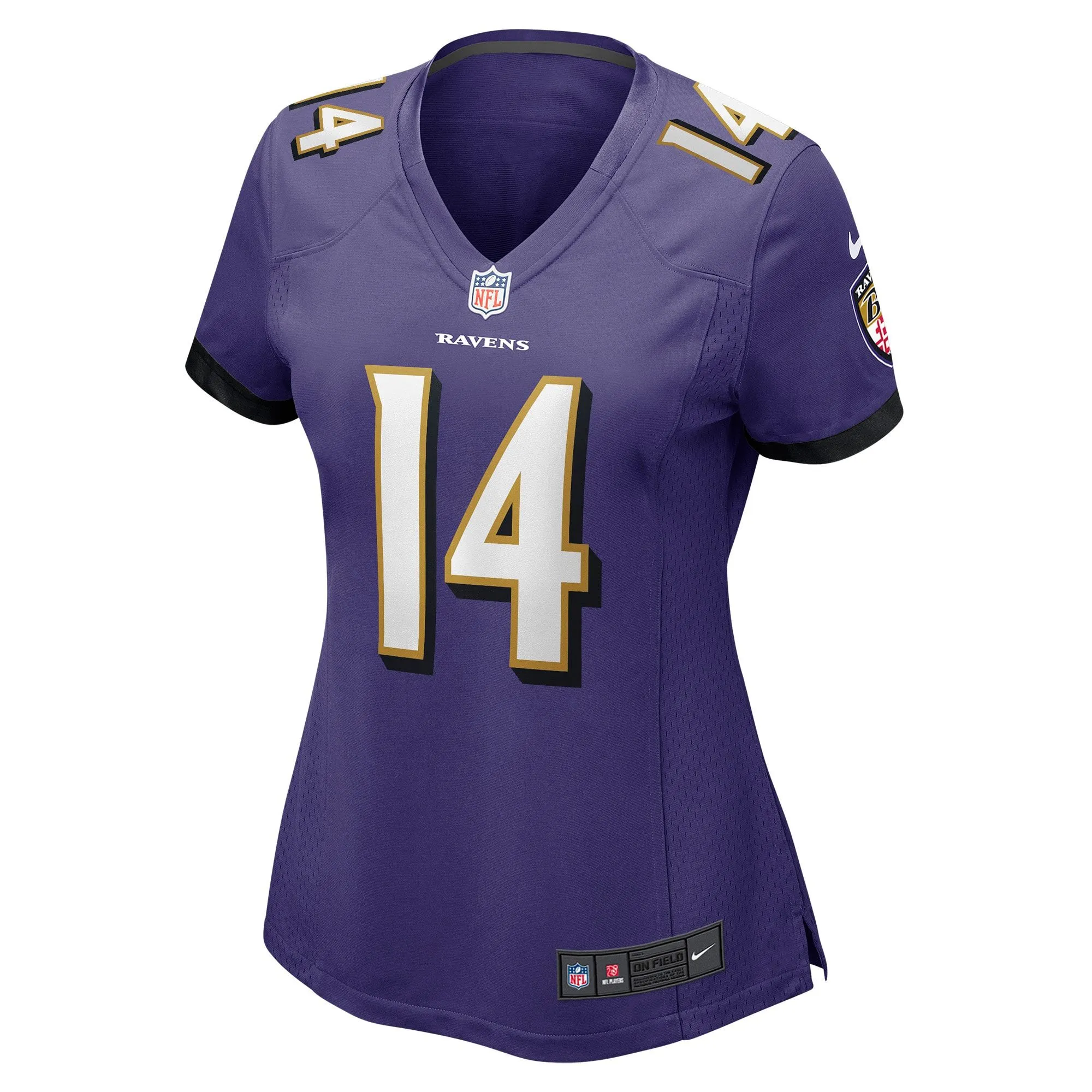 Kyle Hamilton Baltimore Ravens  Women's Player Game Jersey - Purple