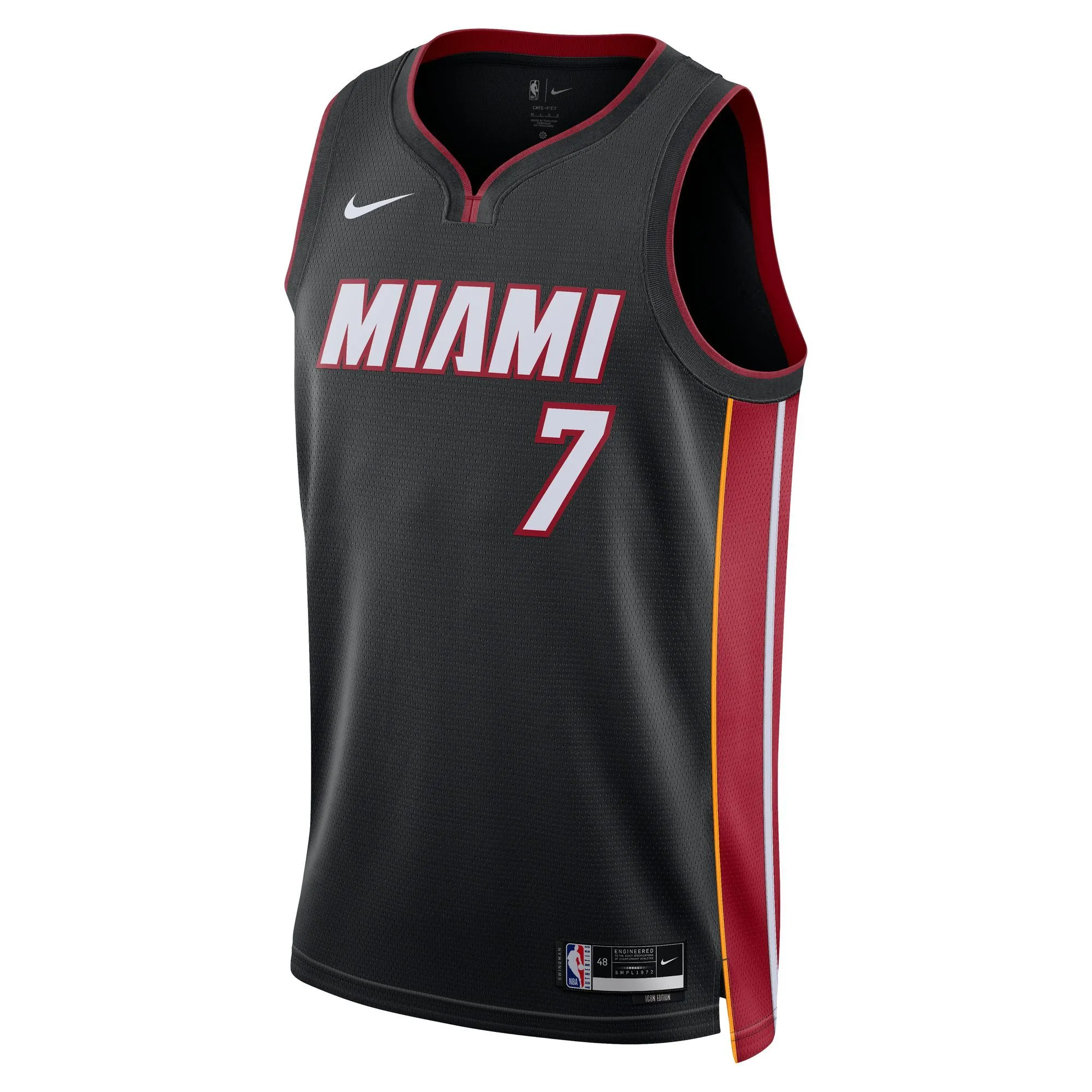 Kyle Lowry Miami Heat  Unisex Swingman Jersey - Icon Edition - Black