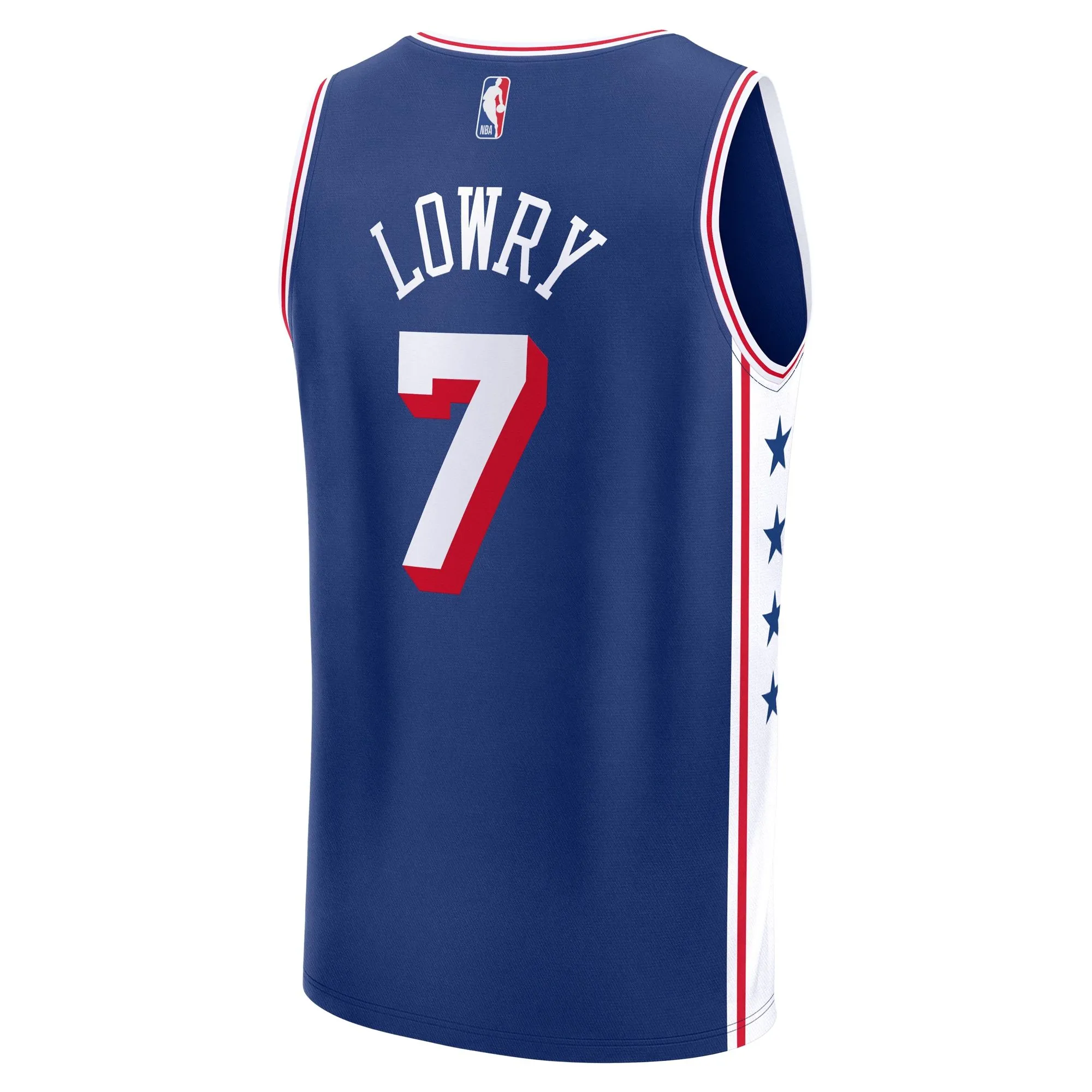 Kyle Lowry Philadelphia 76ers Fanatics Branded Fast Break Player Jersey - Icon Edition - Royal