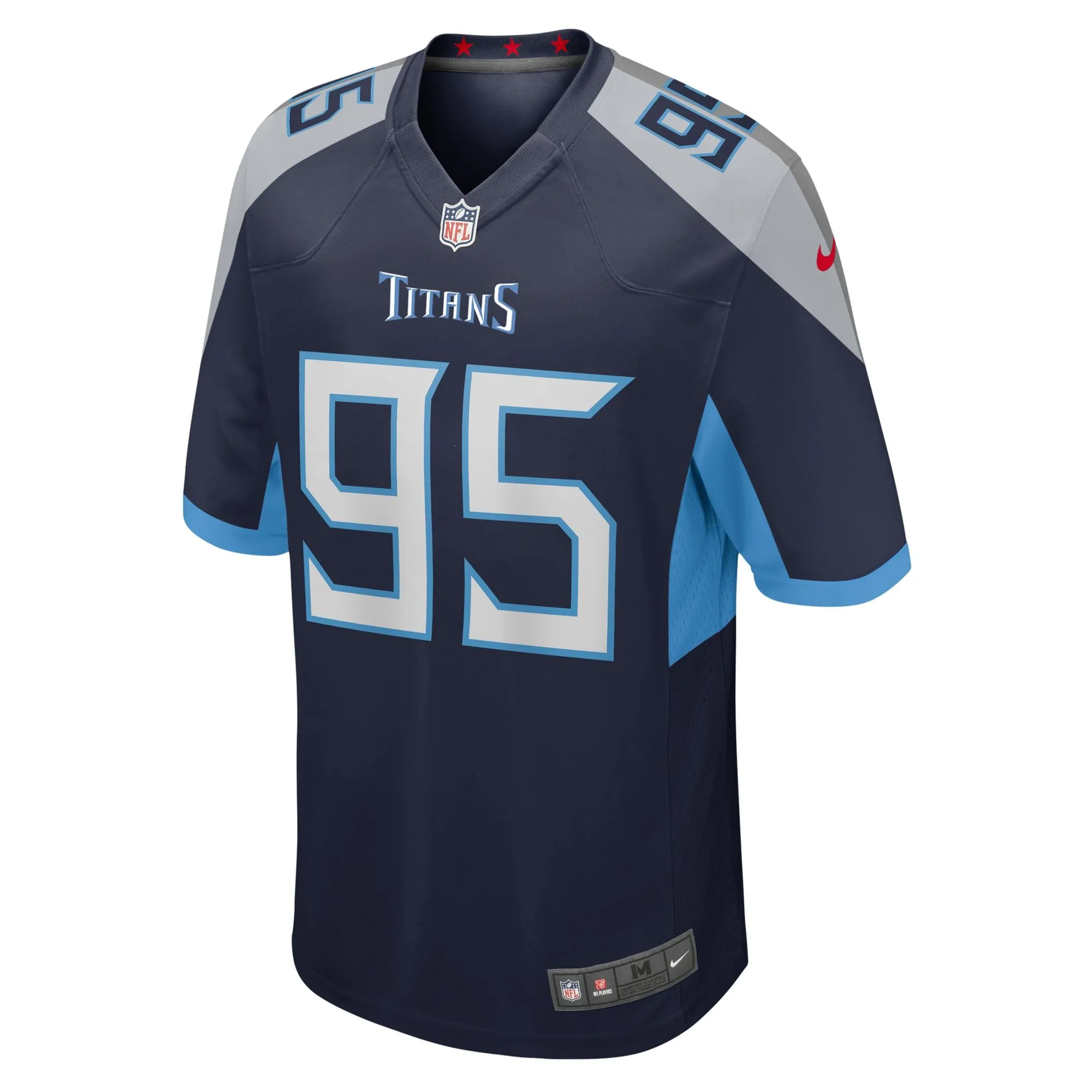 Kyle Peko Tennessee Titans  Team Game Jersey -  Navy