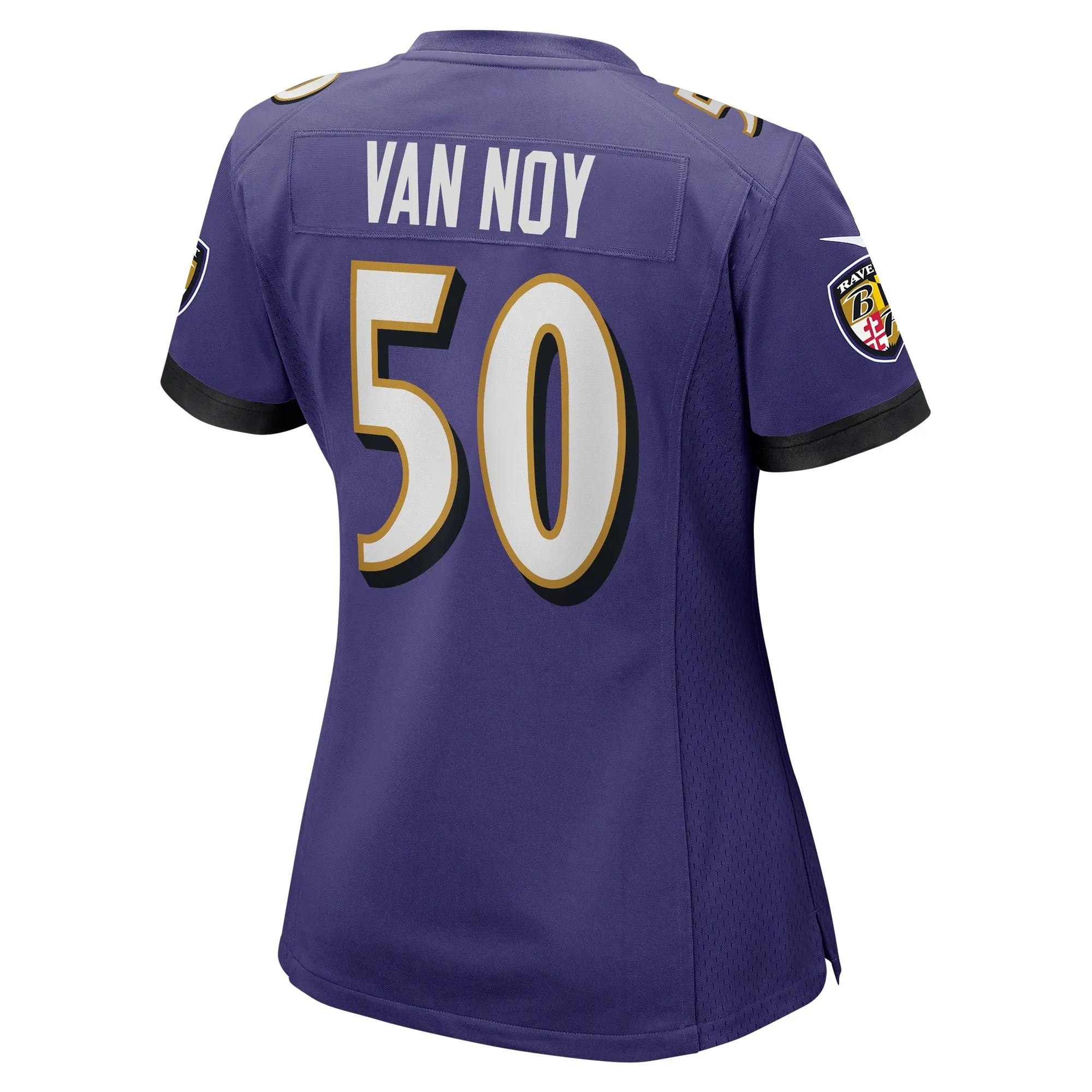 Kyle Van Noy Baltimore Ravens  Women's  Game Jersey -  Purple