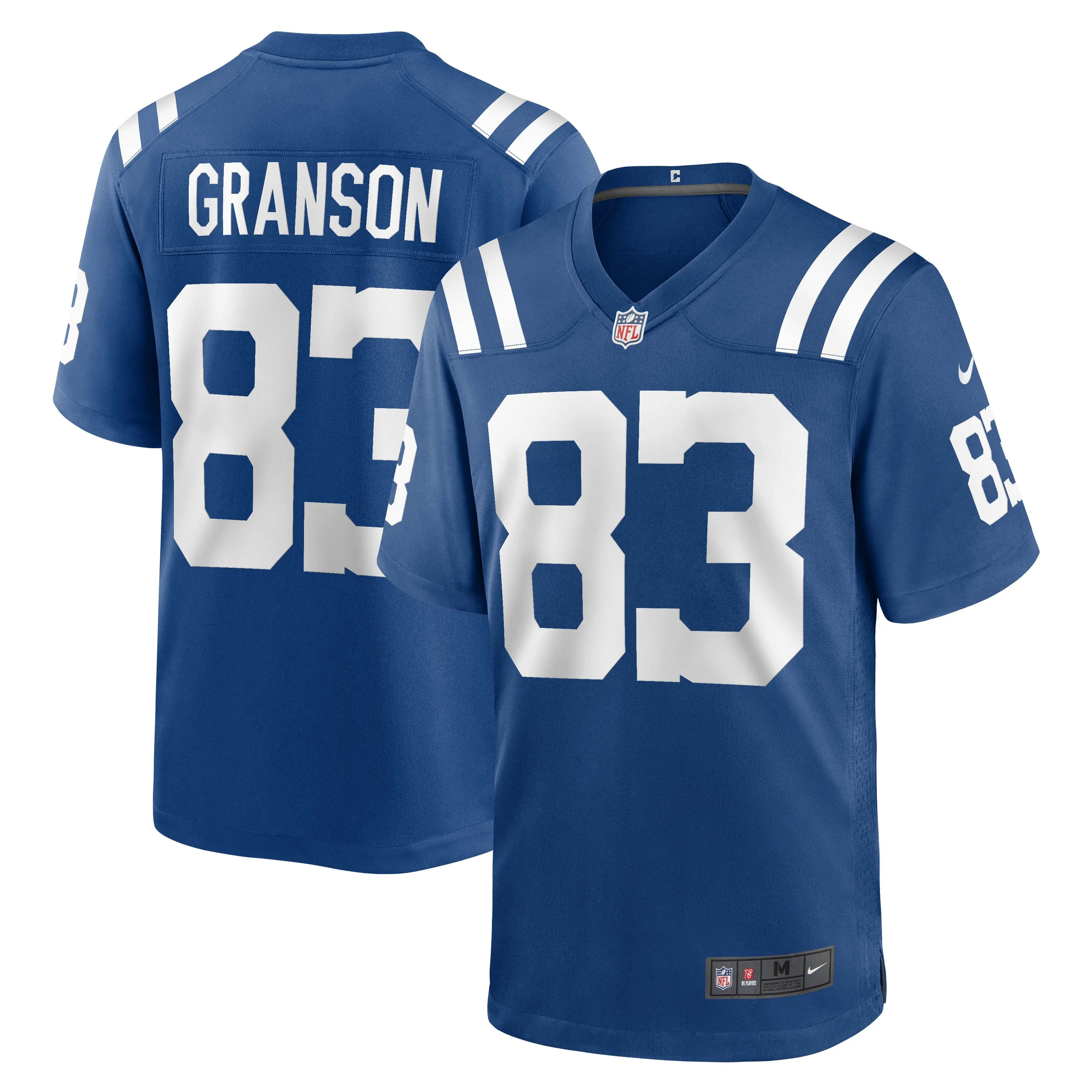 Kylen Granson Indianapolis Colts  Game Jersey - Royal