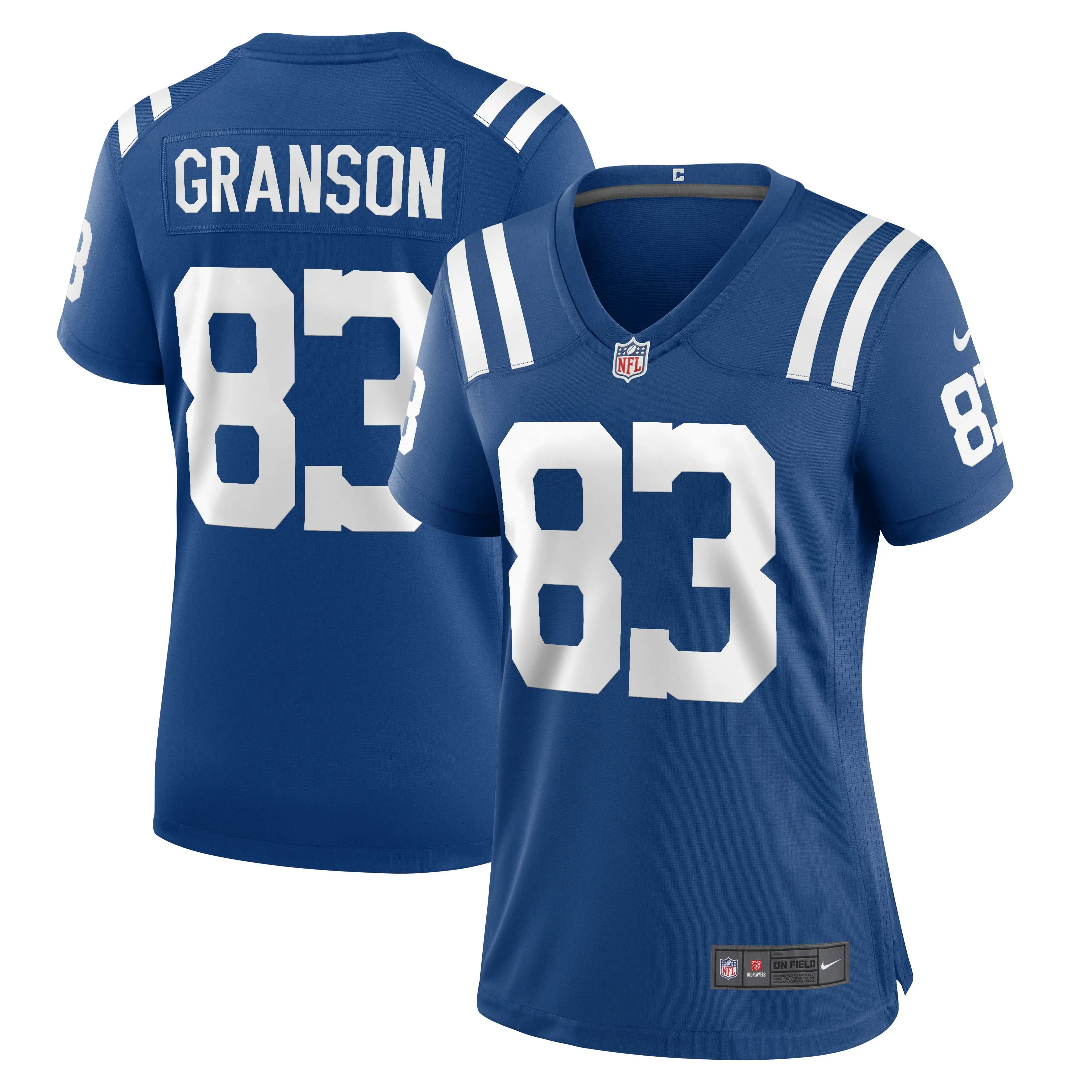 Kylen Granson Indianapolis Colts  Women's Game Jersey - Royal