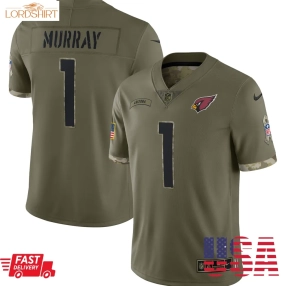 Kyler Murray Arizona Cardinals  2022 Salute To Service Limited Jersey   Olive