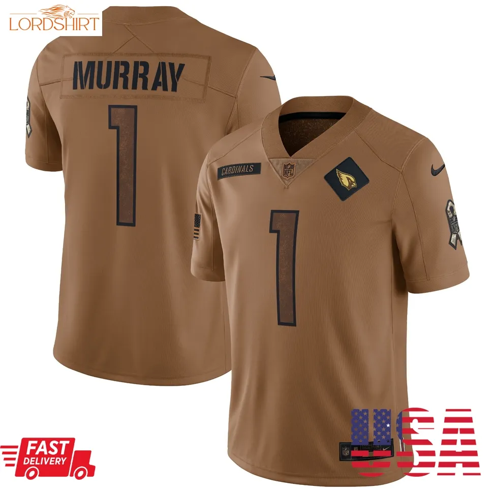 Kyler Murray Arizona Cardinals  2023 Salute To Service Limited Jersey   Brown