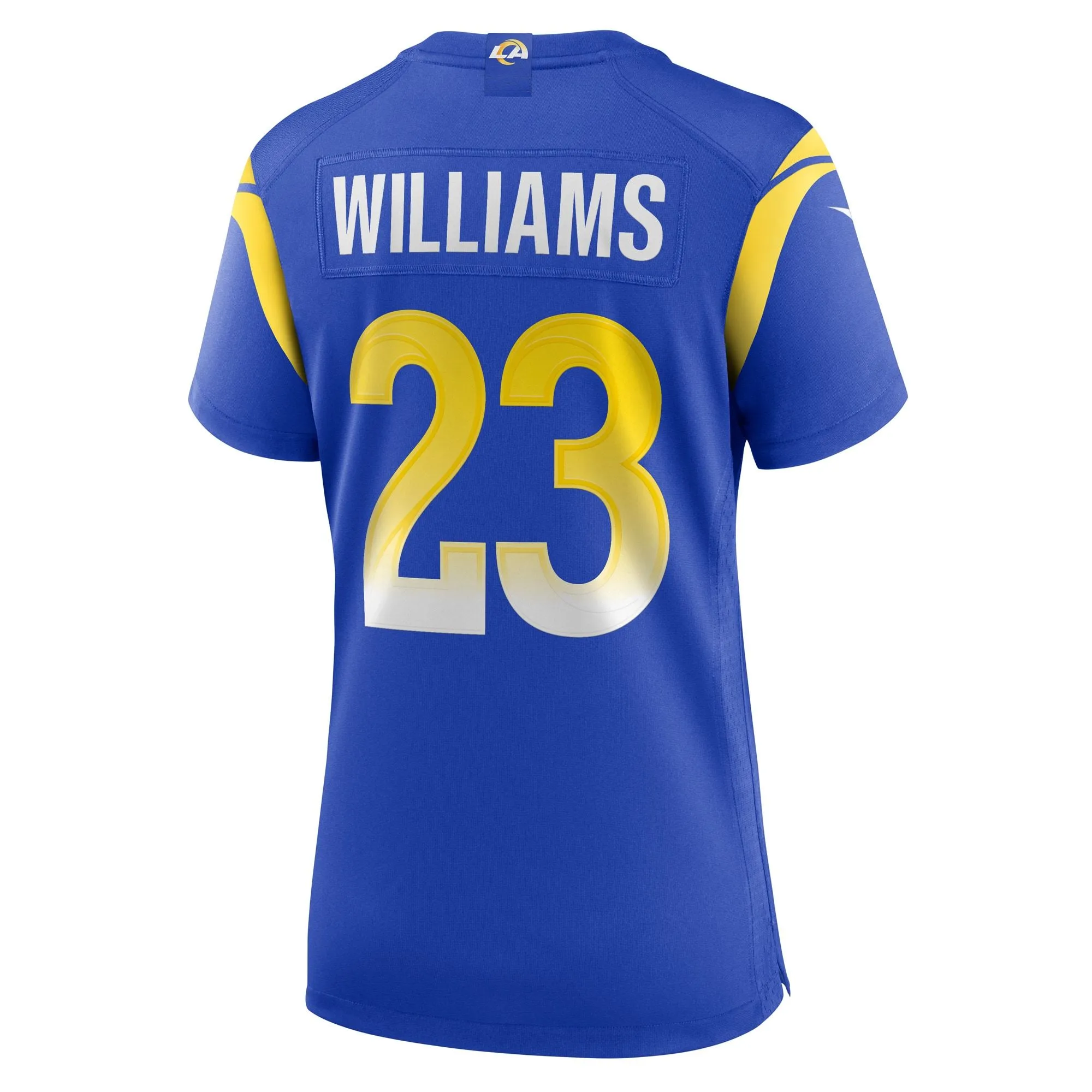 Kyren Williams Los Angeles Rams  Women's Game Player Jersey - Royal