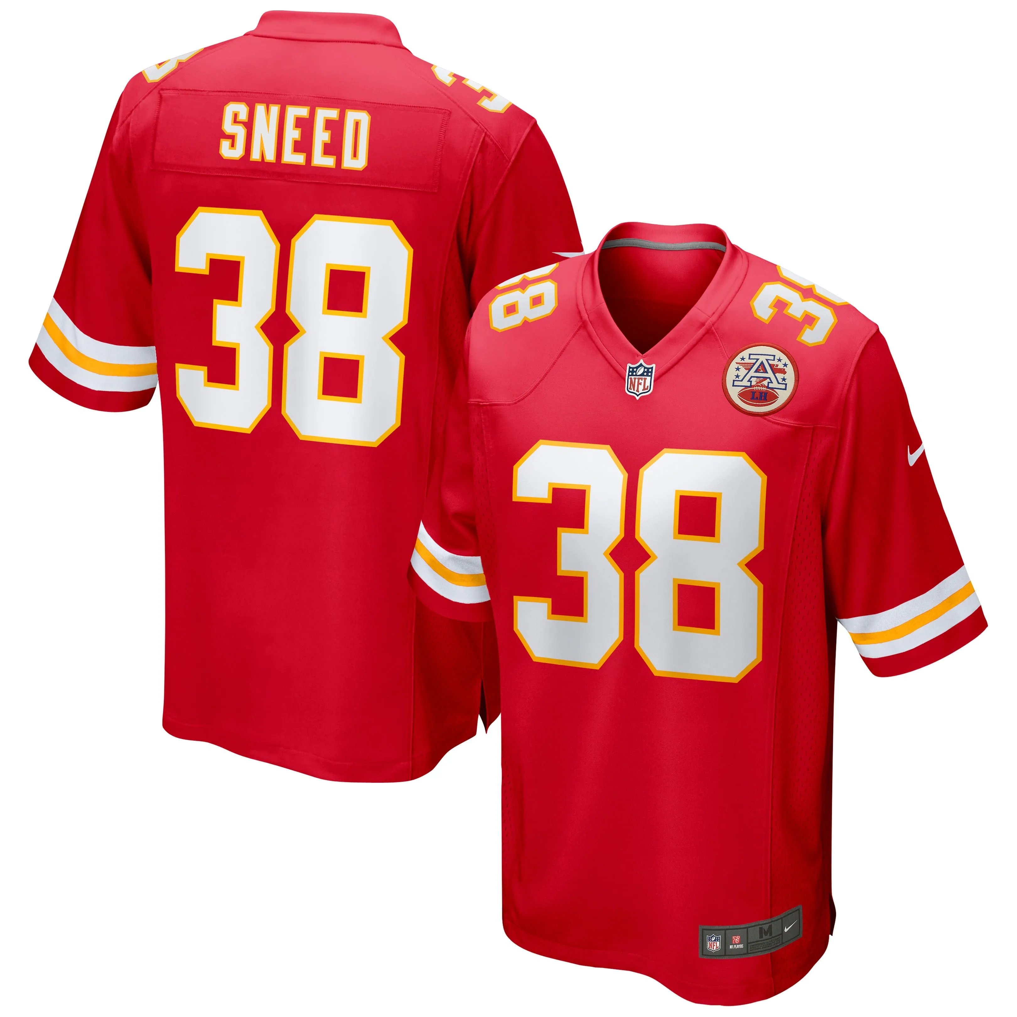 L'Jarius Sneed Kansas City Chiefs  Game Jersey - Red