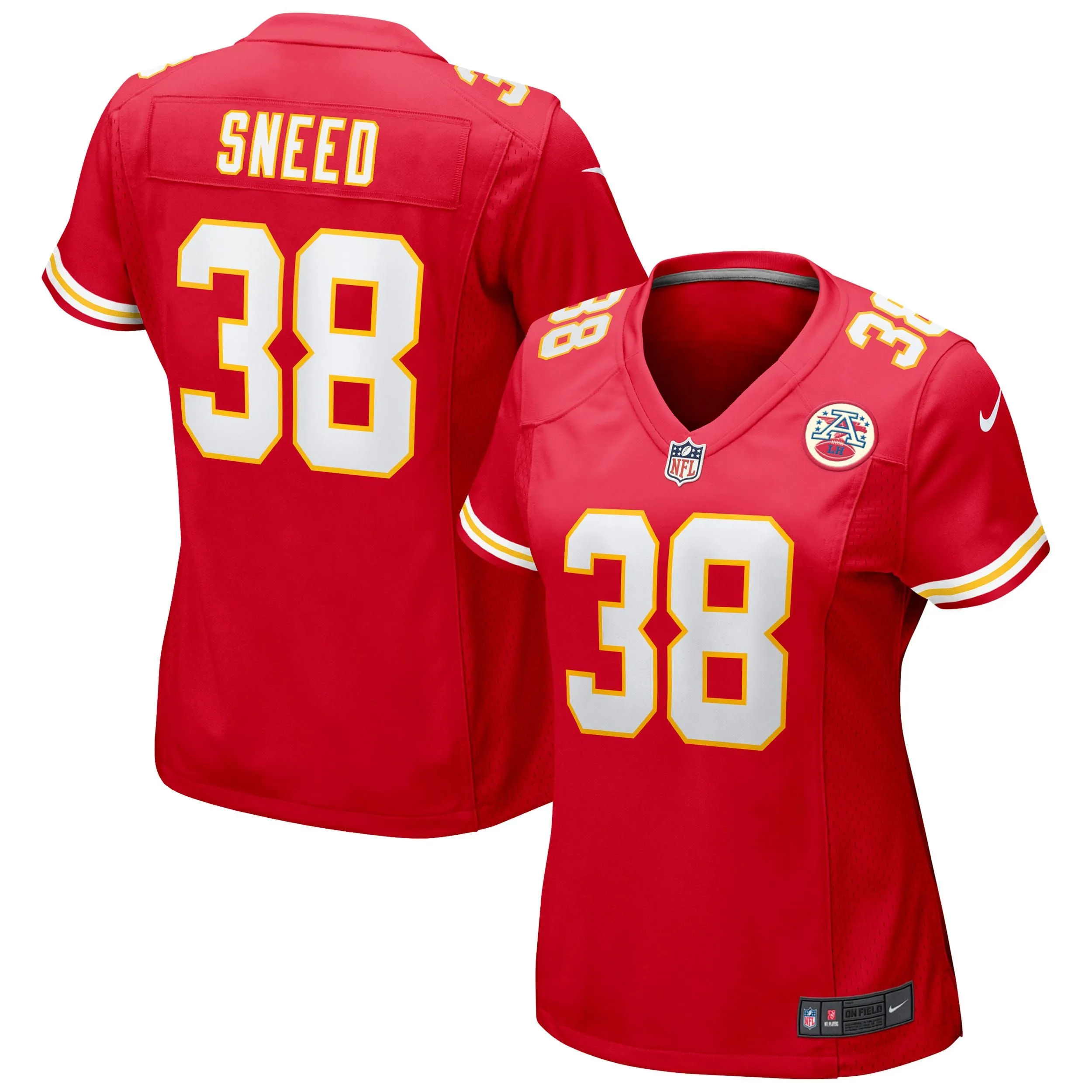 L'Jarius Sneed Kansas City Chiefs  Women's Game Jersey - Red