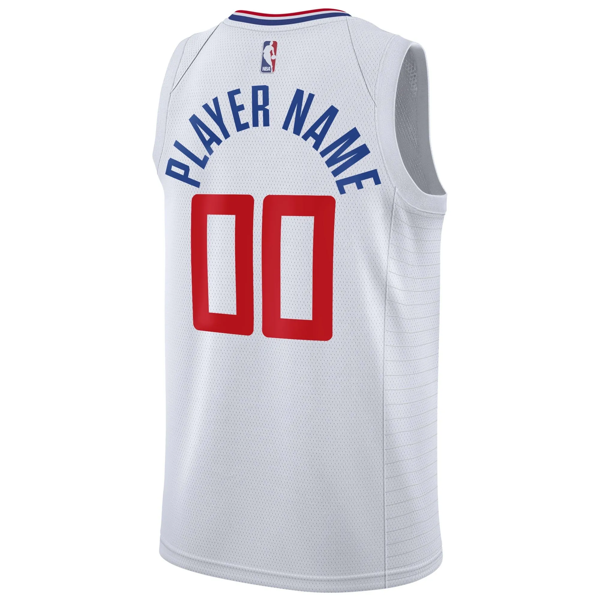 LA Clippers  2020/21 Swingman Custom Jersey - Association Edition - White