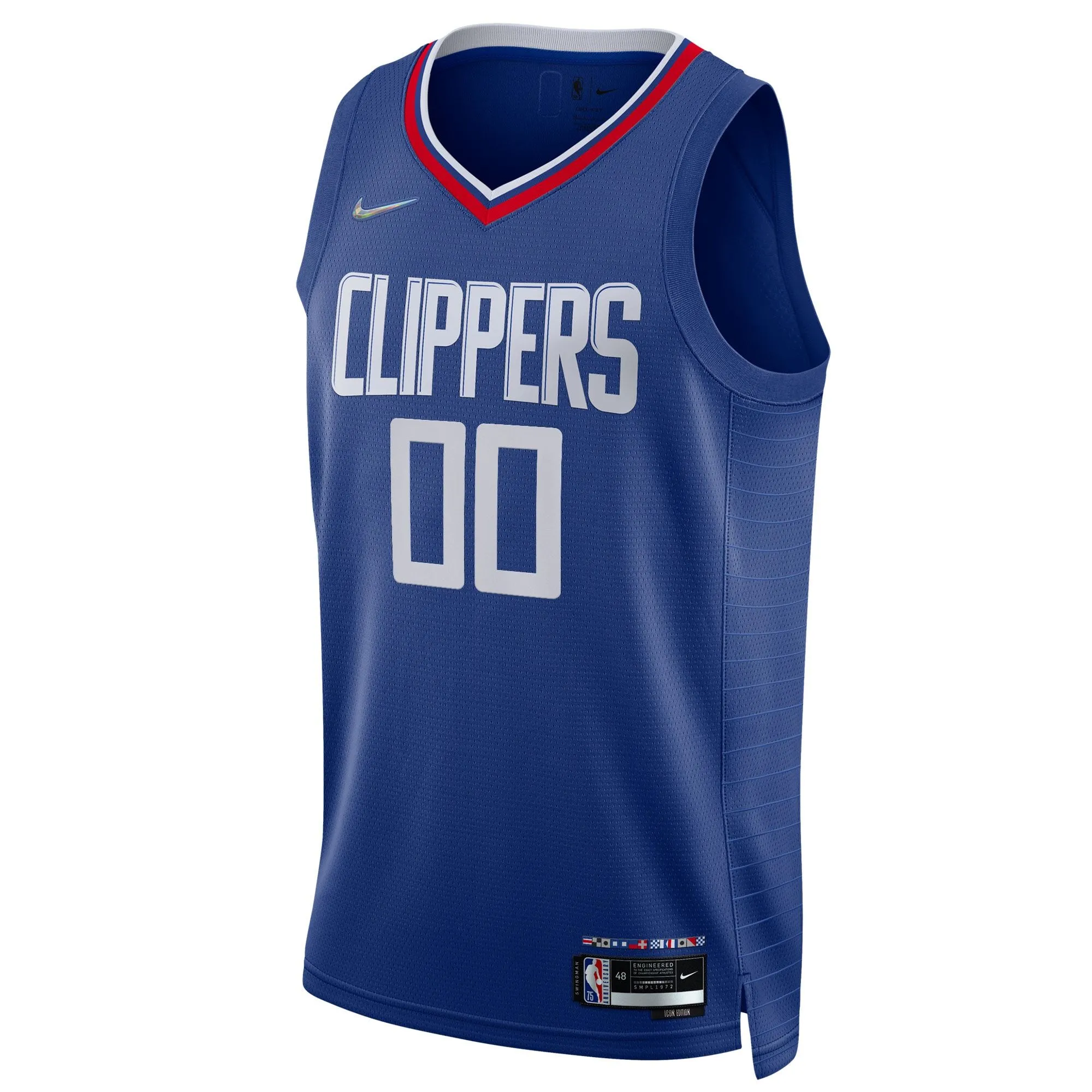 LA Clippers  2021/22 Diamond Swingman Custom Jersey - Icon Edition - Royal