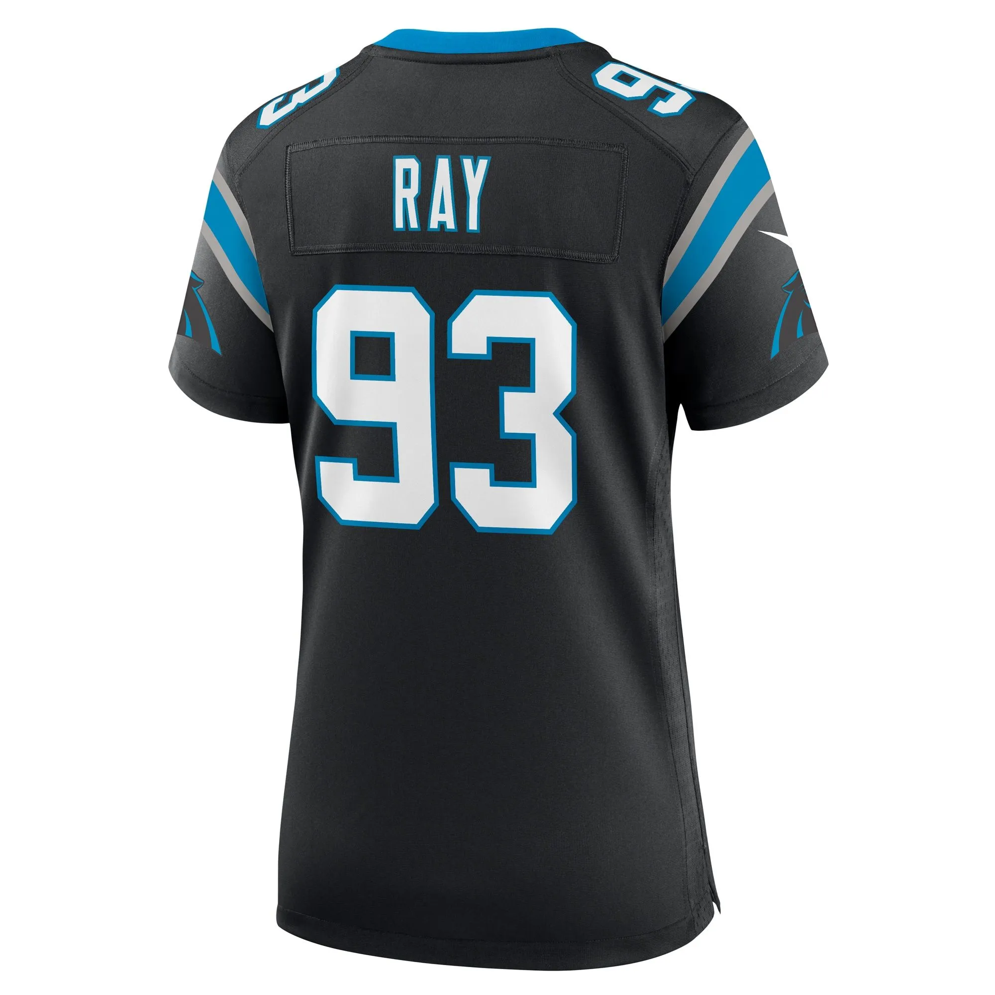 LaBryan Ray Carolina Panthers  Women's Team Game Jersey -  Black