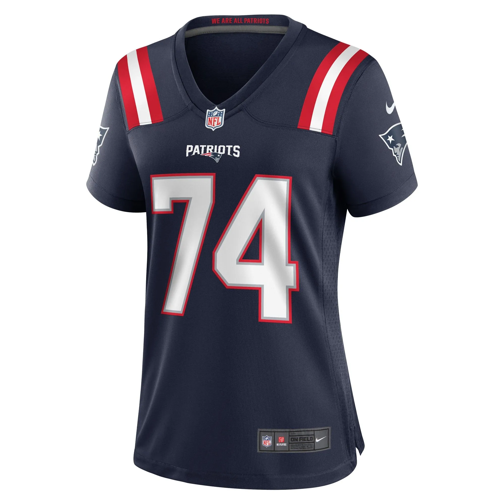 LaBryan Ray New England Patriots  Women's Game Player Jersey - Navy