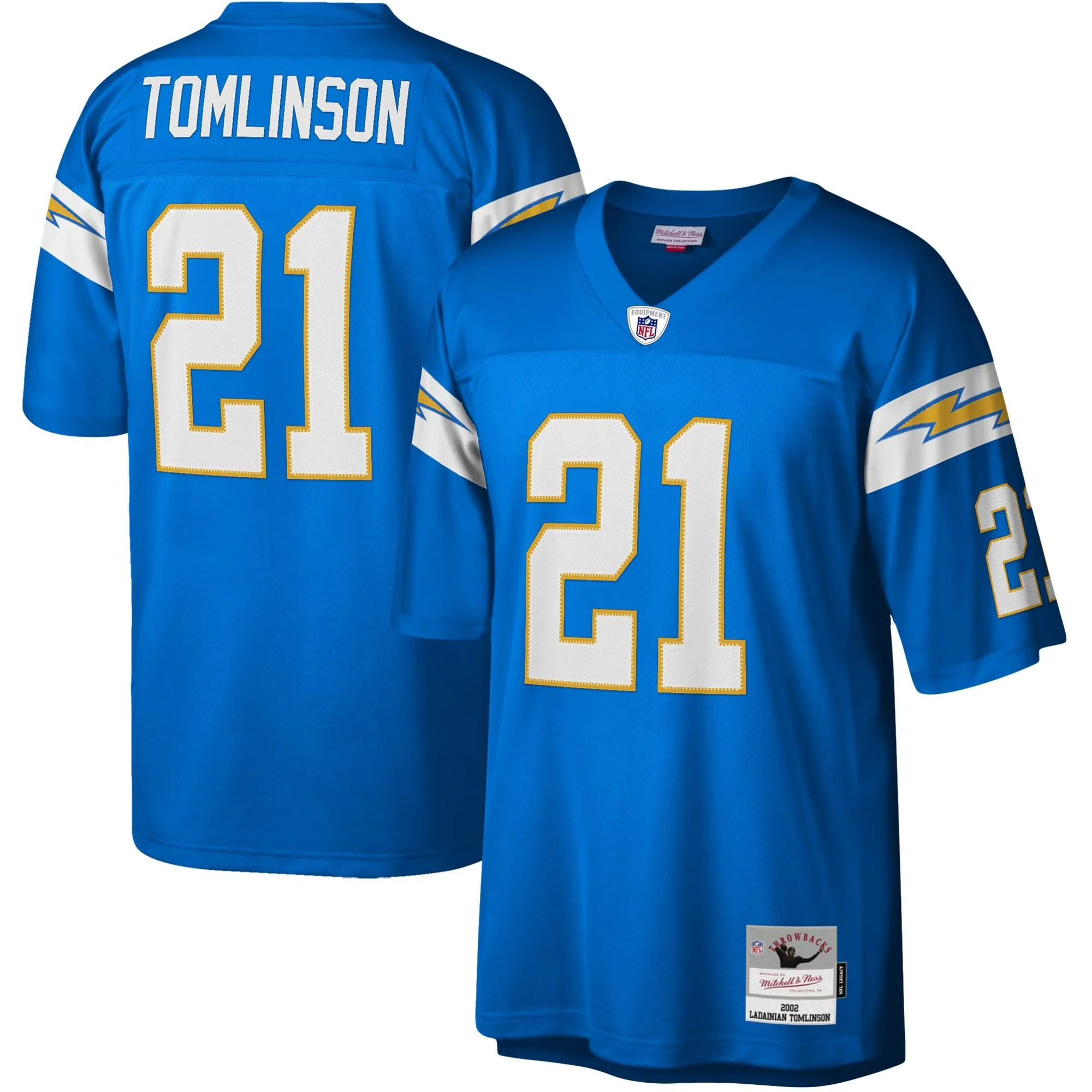 LaDainian Tomlinson Los Angeles Chargers Mitchell & Ness Legacy Replica Jersey - Powder Blue