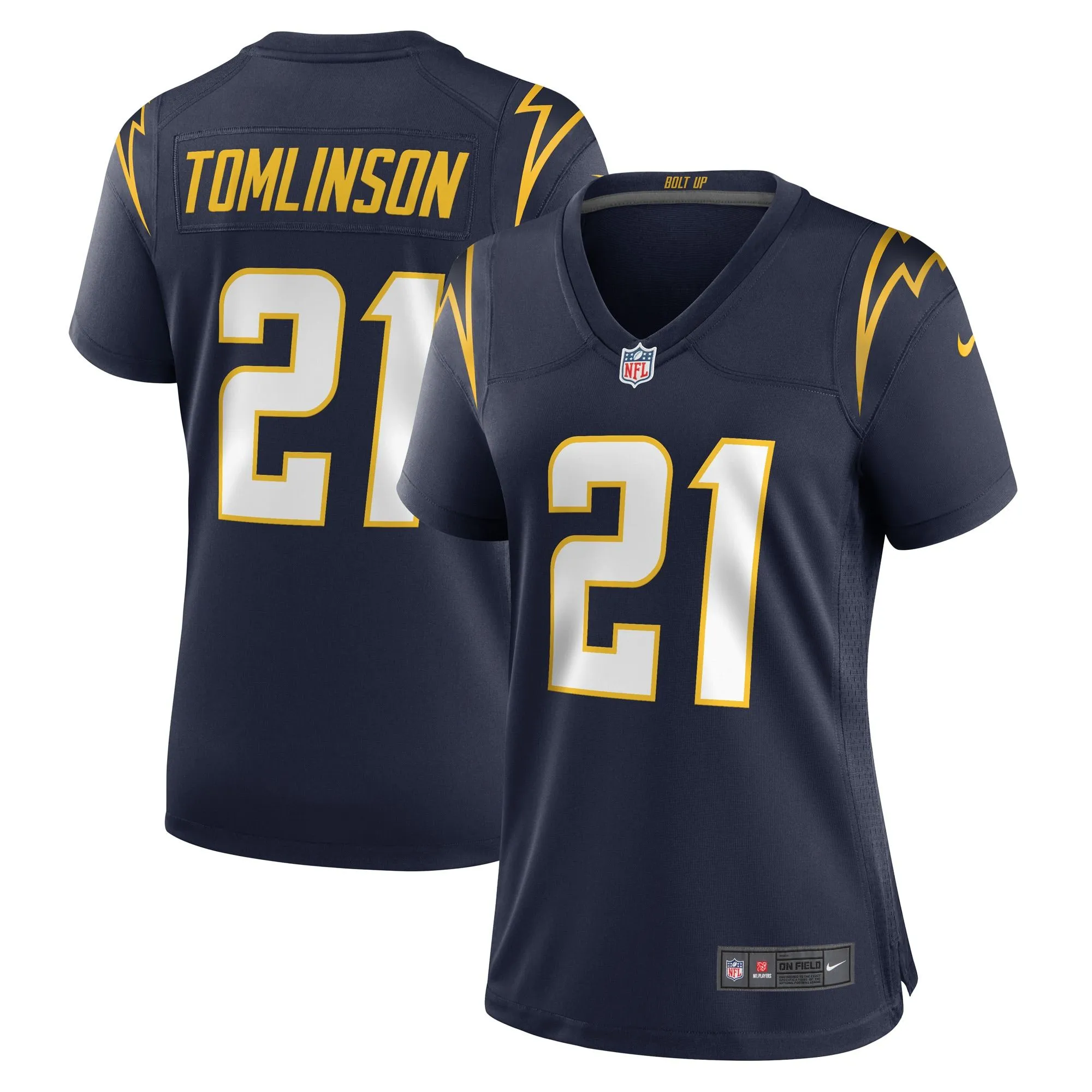 LaDainian Tomlinson Los Angeles Chargers  Women's Retired Player Jersey - Navy