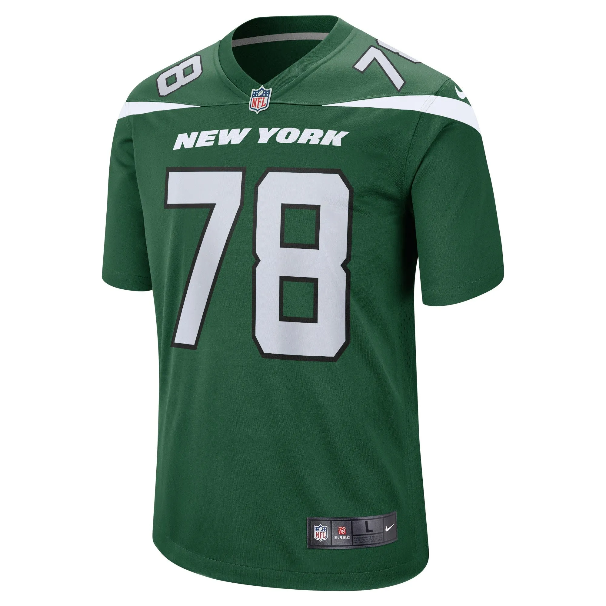 Laken Tomlinson New York Jets  Game Jersey - Gotham Green