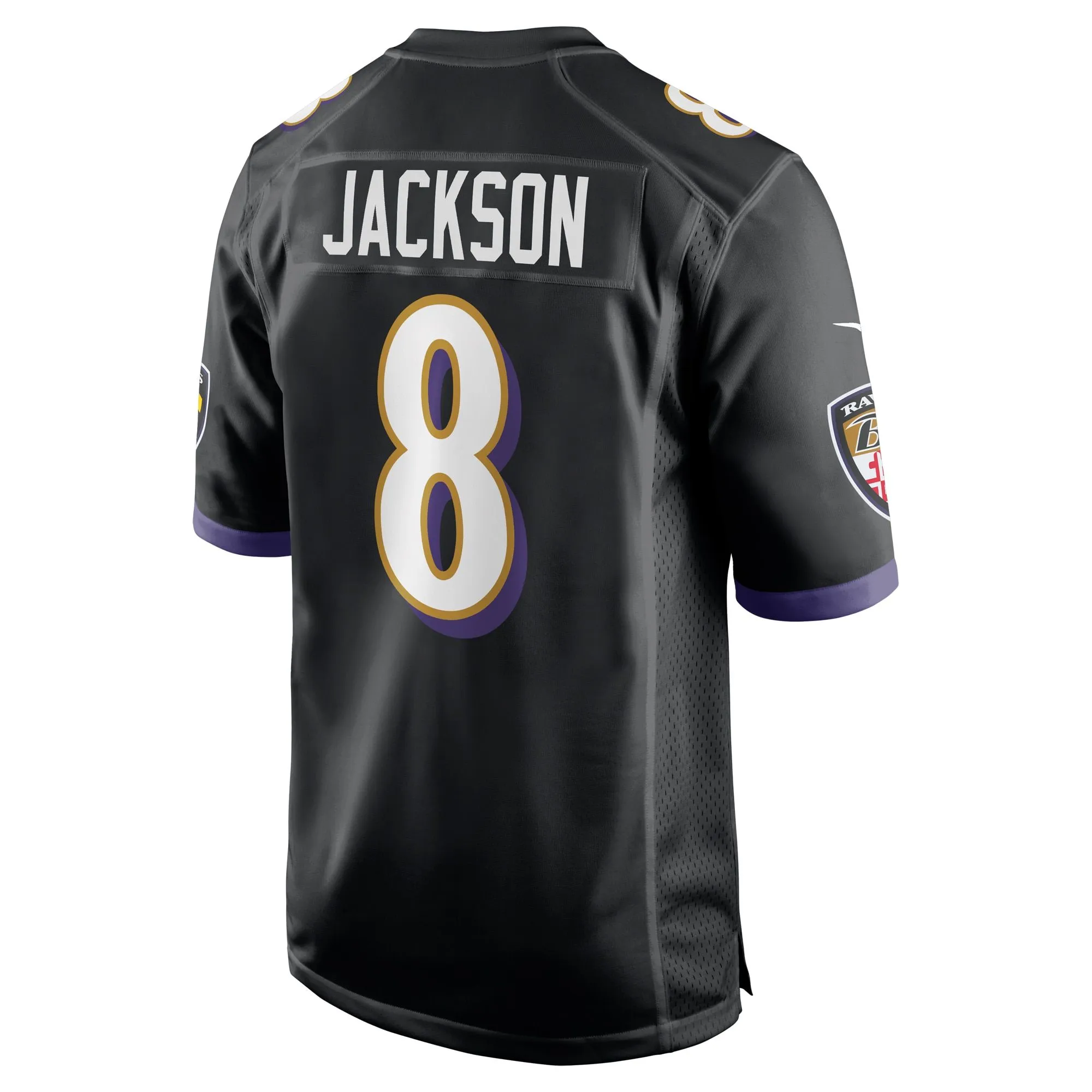 Lamar Jackson Baltimore Ravens  Alternate Game Jersey -  Black