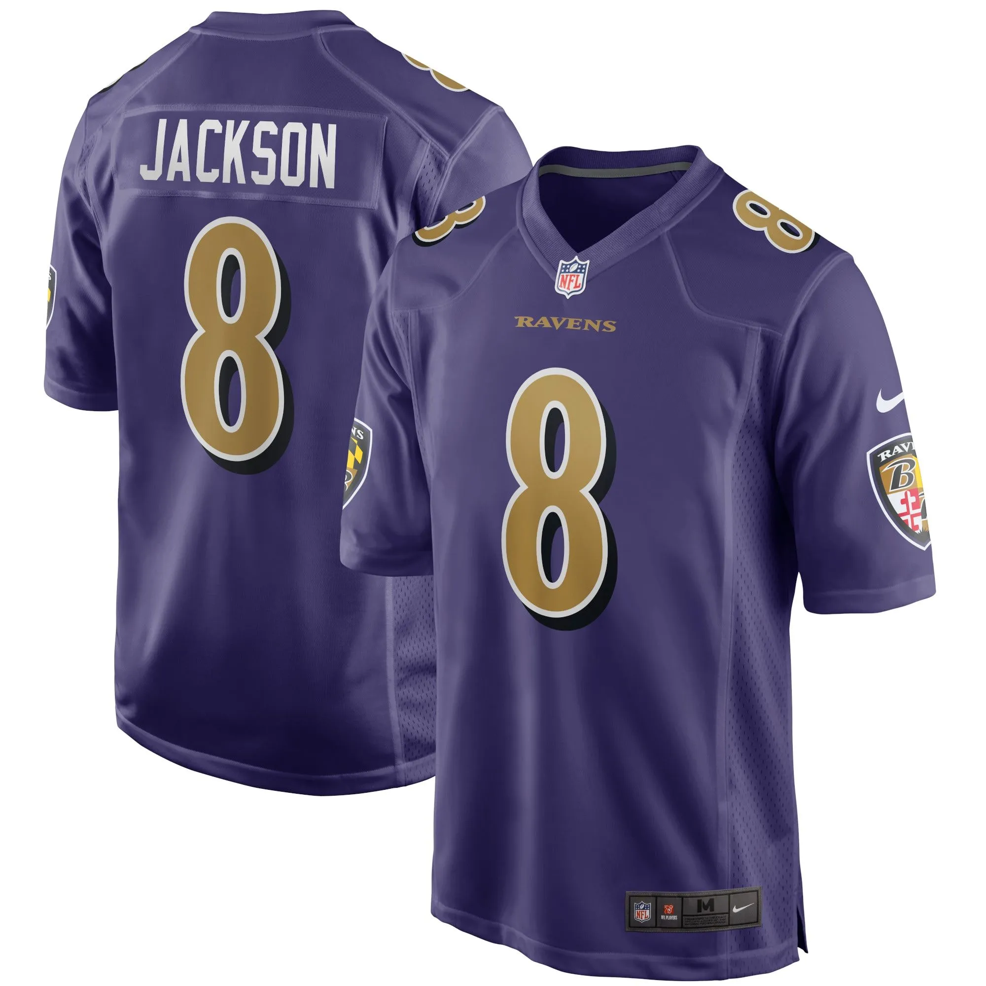 Lamar Jackson Baltimore Ravens  Alternate Game Jersey - Purple