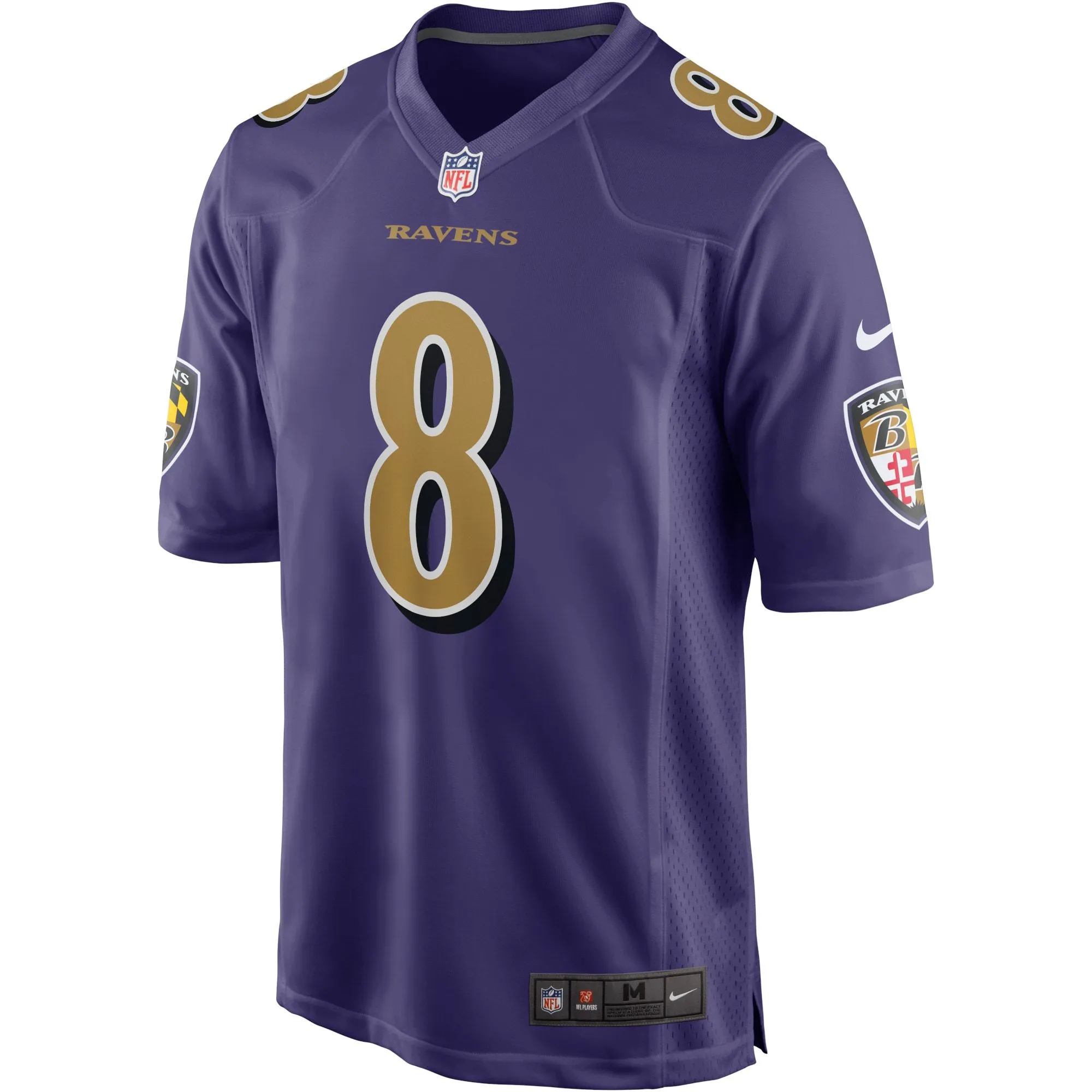 Lamar Jackson Baltimore Ravens  Alternate Game Jersey - Purple