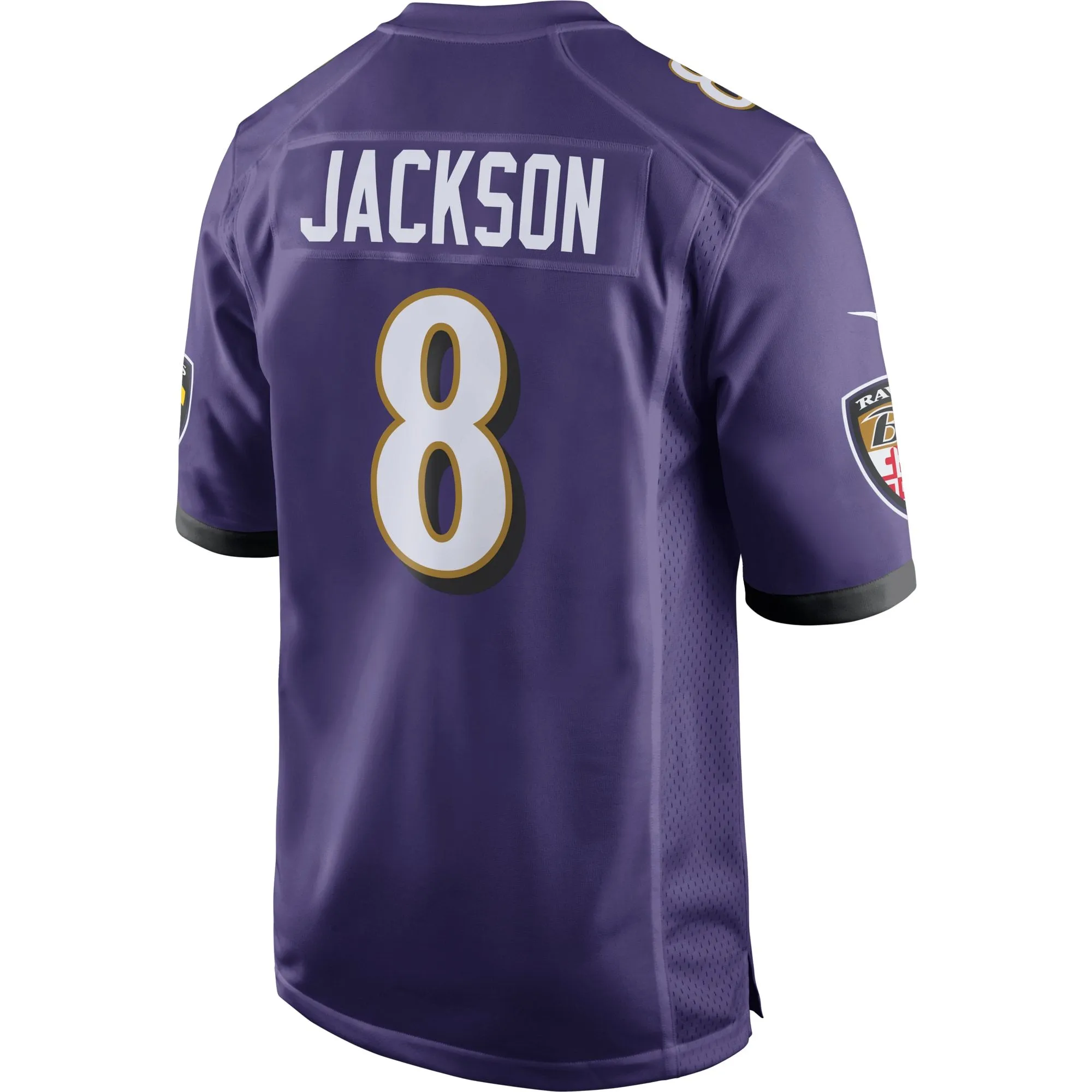 Lamar Jackson Baltimore Ravens  Game Jersey - Purple