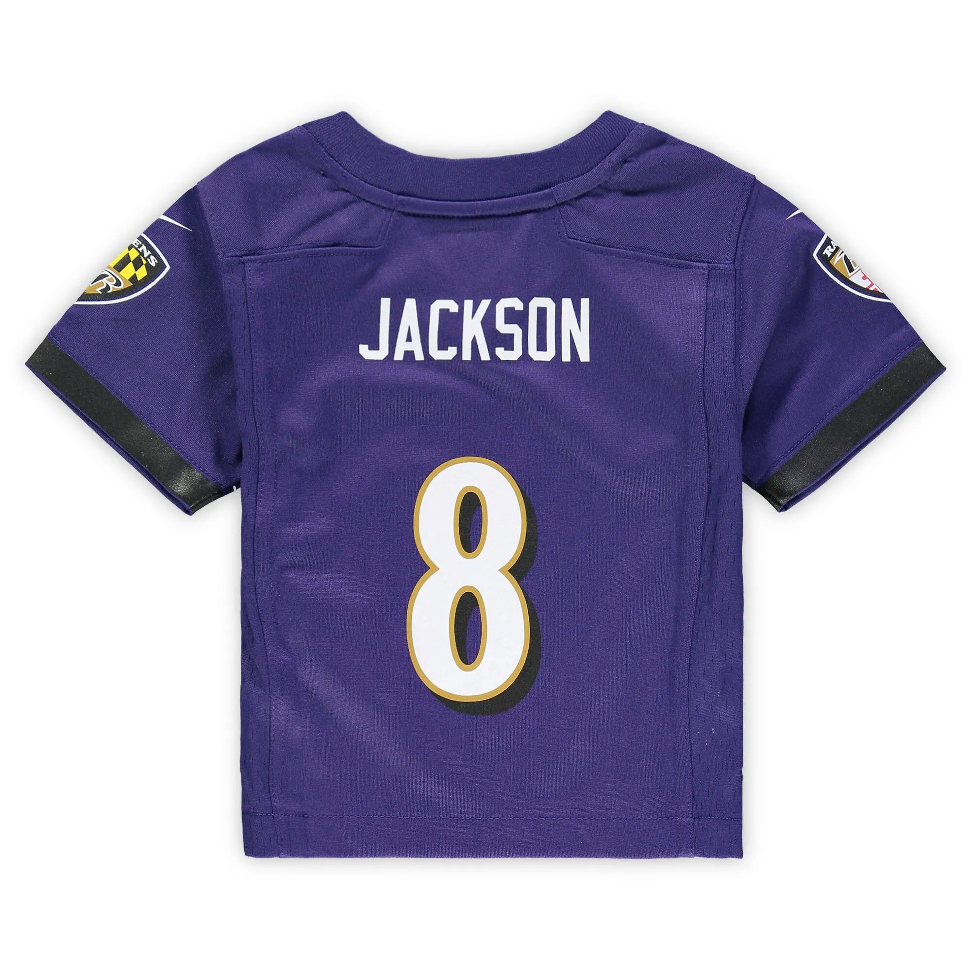 Lamar Jackson Baltimore Ravens  Infant Game Jersey - Purple