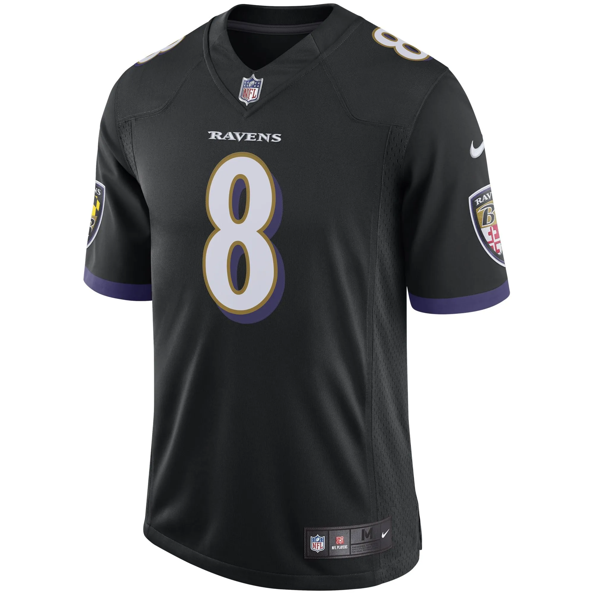 Lamar Jackson Baltimore Ravens  Speed Machine Limited Jersey - Black