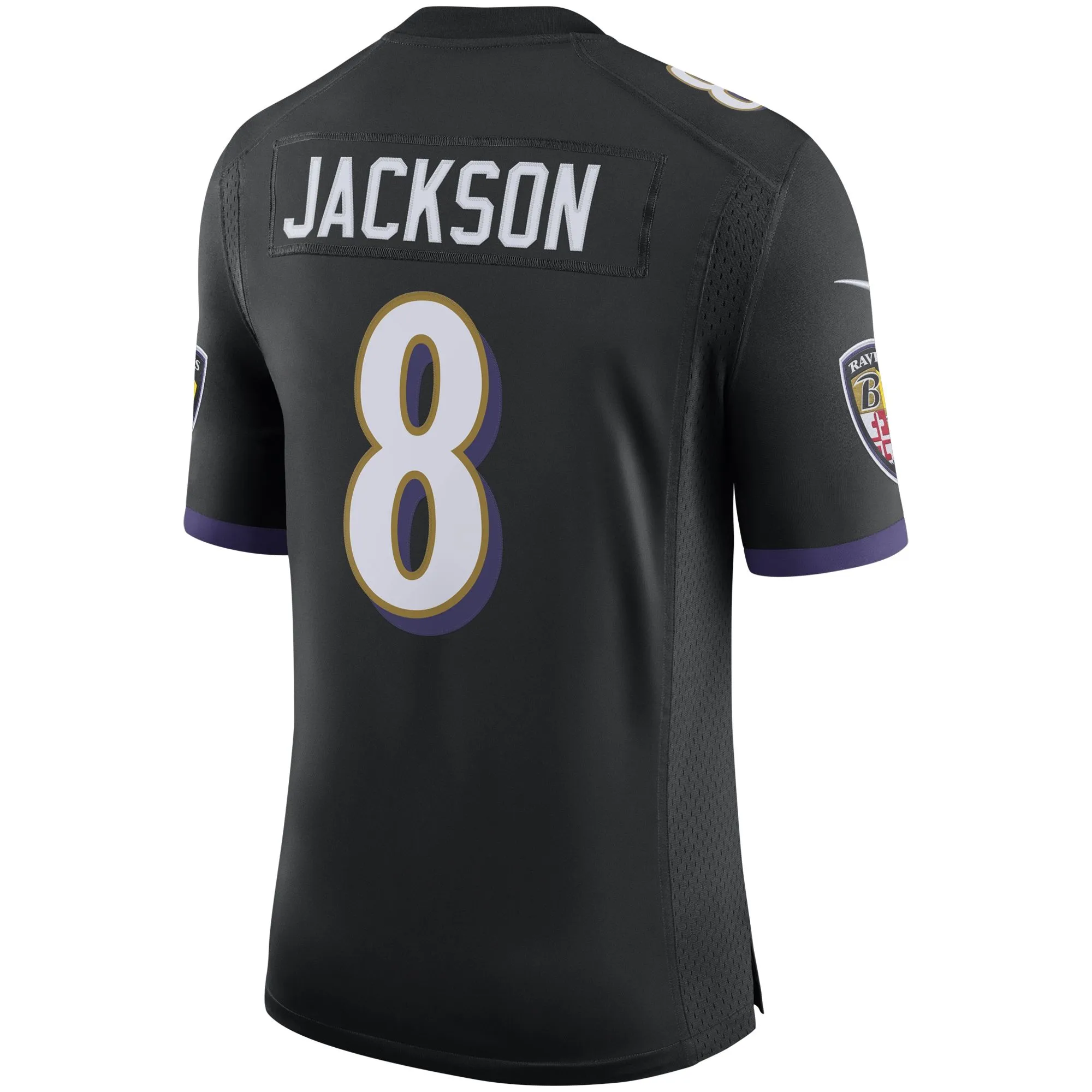 Lamar Jackson Baltimore Ravens  Speed Machine Limited Jersey - Black