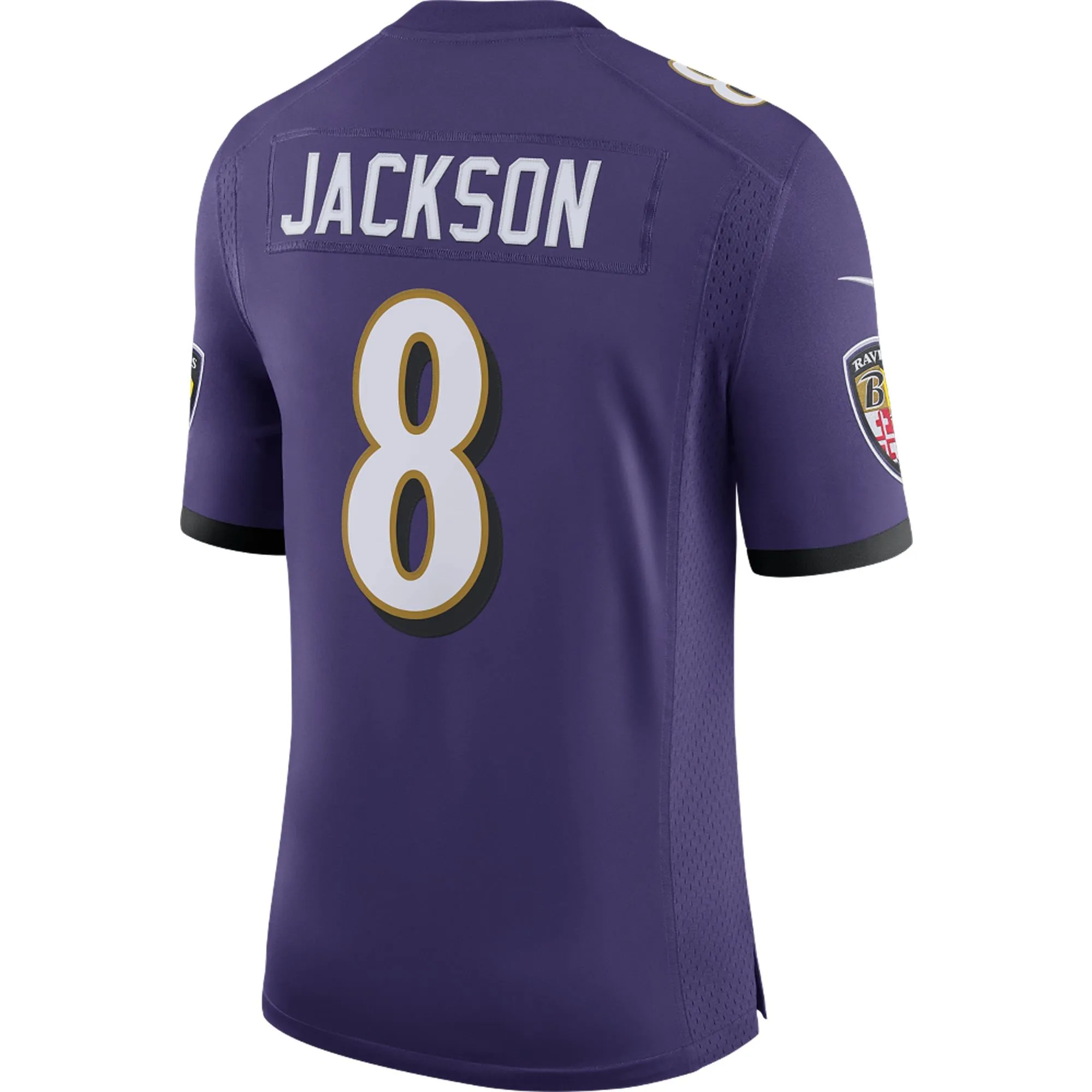 Lamar Jackson Baltimore Ravens  Speed Machine Limited Jersey - Purple