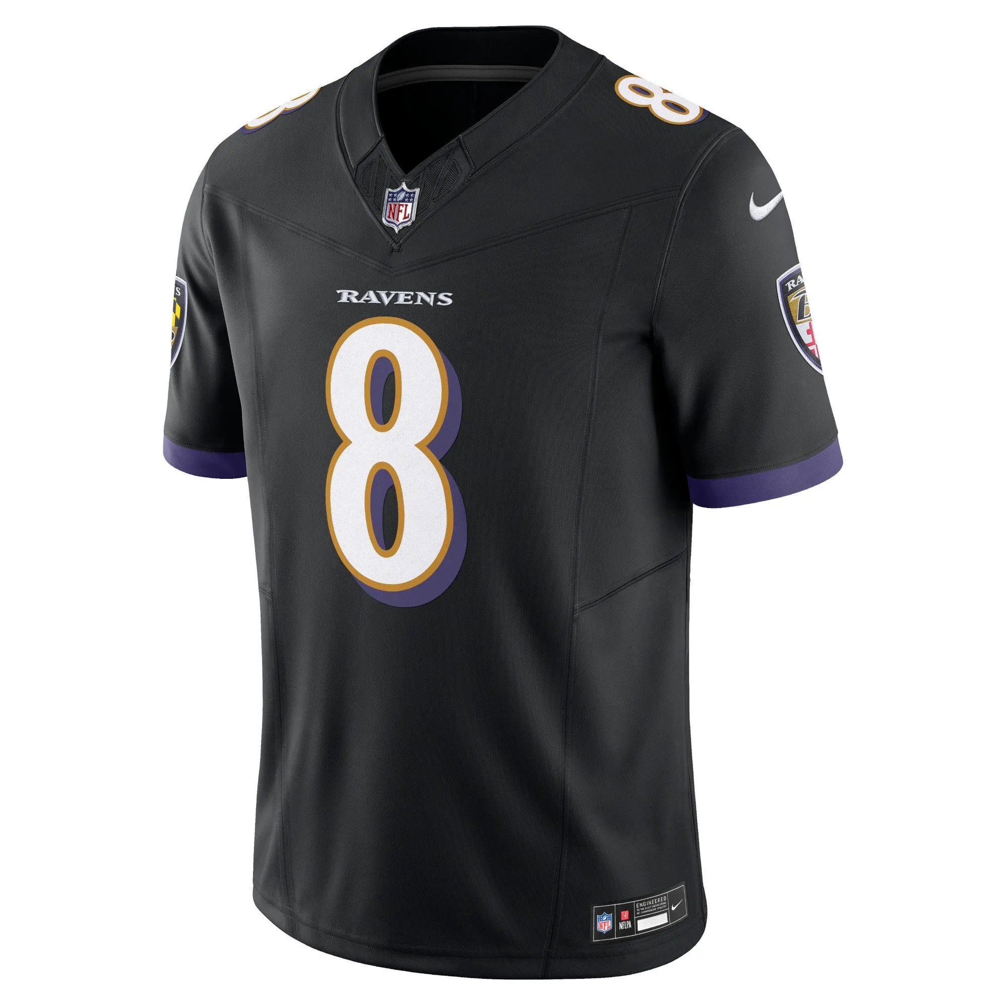 Lamar Jackson Baltimore Ravens  Vapor F.U.S.E. Limited Jersey - Black