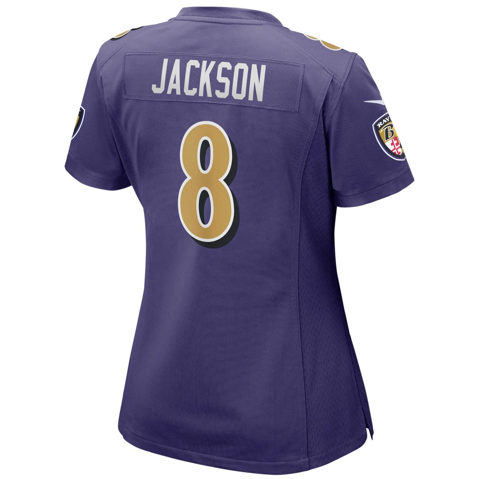 Lamar Jackson Baltimore Ravens  Women's Alternate Game Player Jersey - Purple