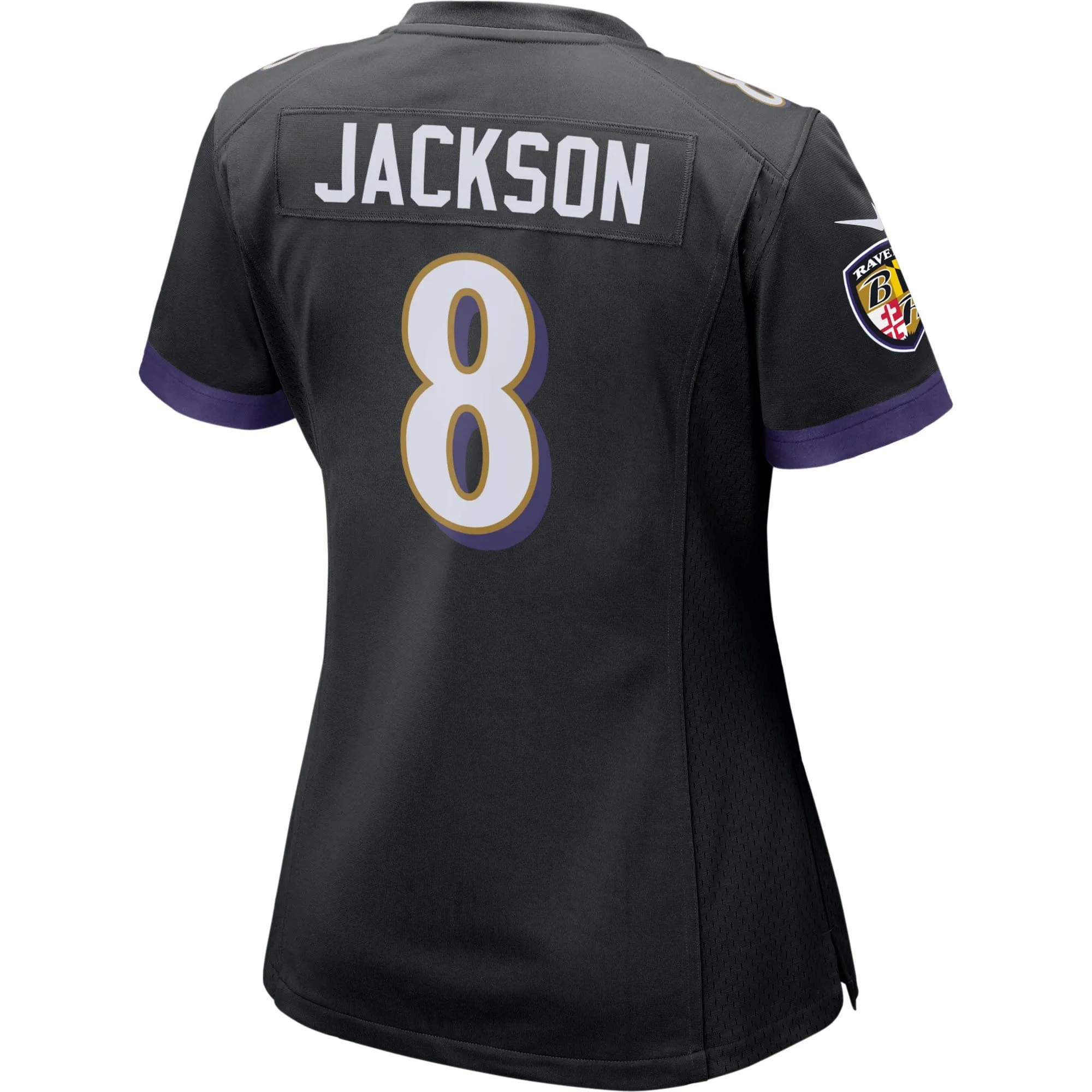 Lamar Jackson Baltimore Ravens  Women's Game Jersey - Black