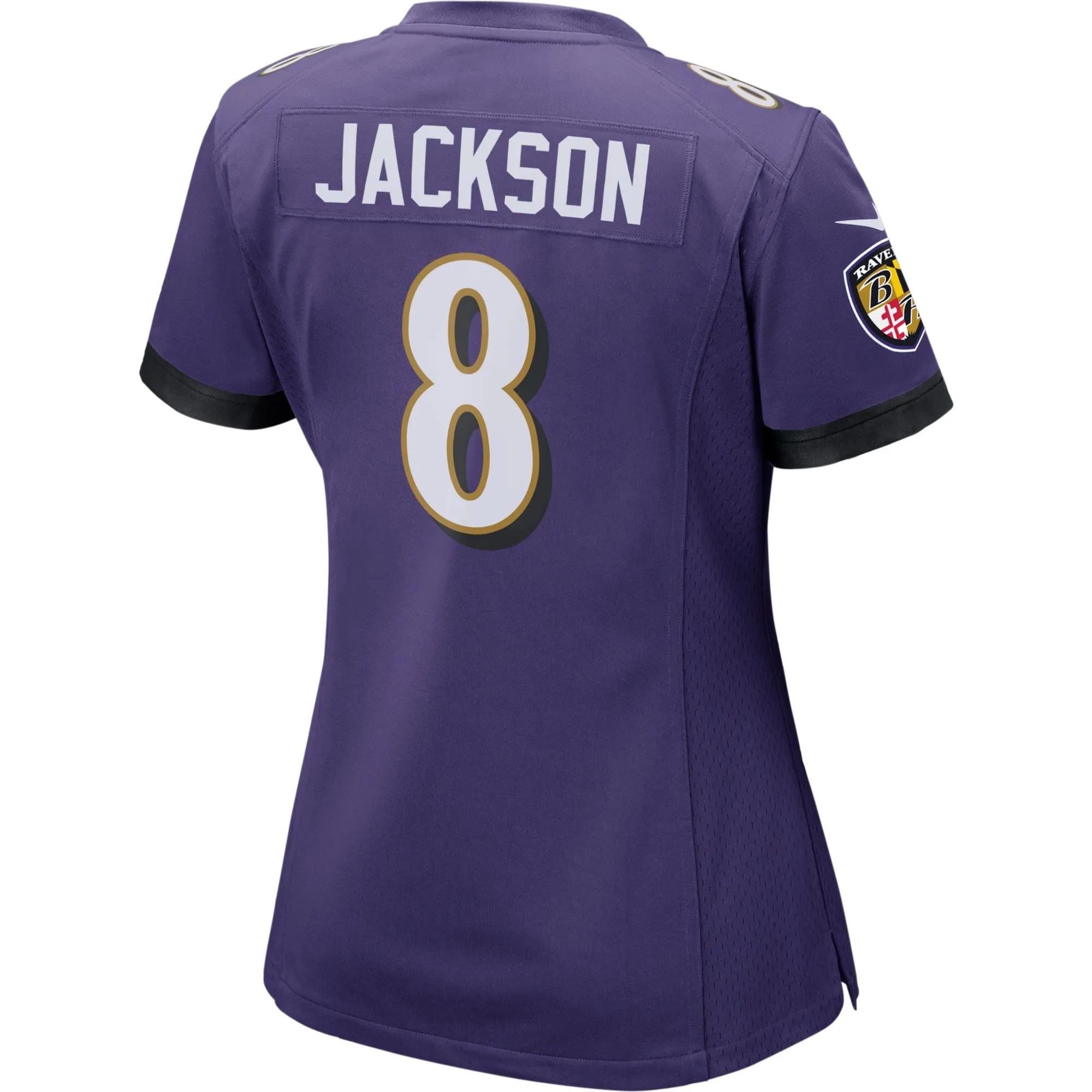 Lamar Jackson Baltimore Ravens  Women's Game Player Jersey - Purple