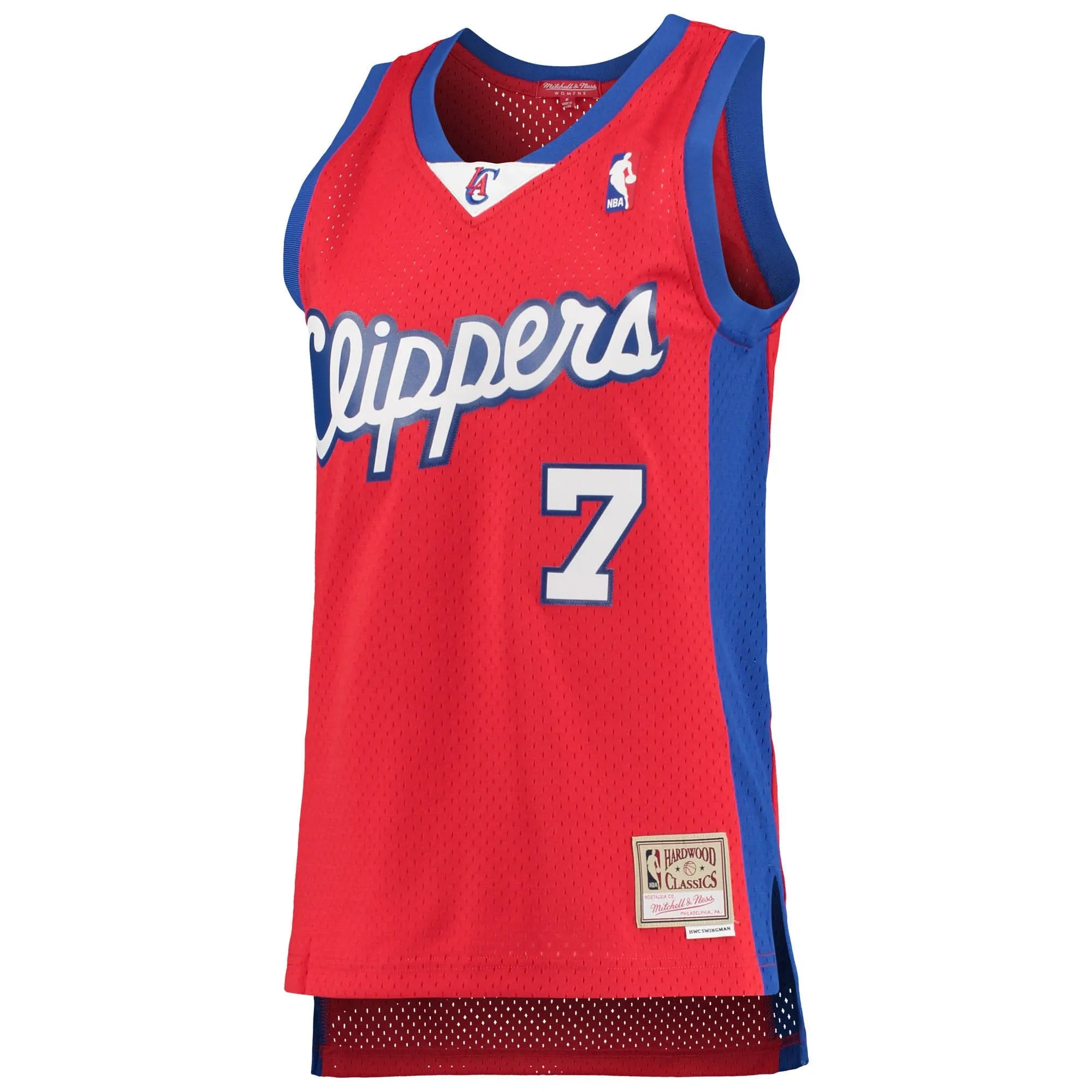 Lamar Odom LA Clippers Mitchell & Ness Women's 2000/01 Hardwood Classics Swingman Jersey - Red