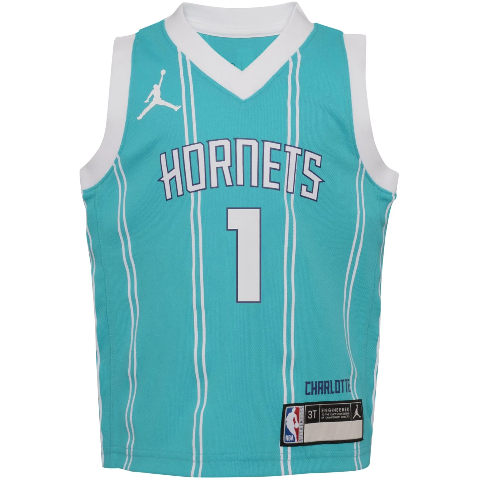 LaMelo Ball Charlotte Hornets Jordan Brand Infant Swingman Player Jersey - Icon Edition - Teal