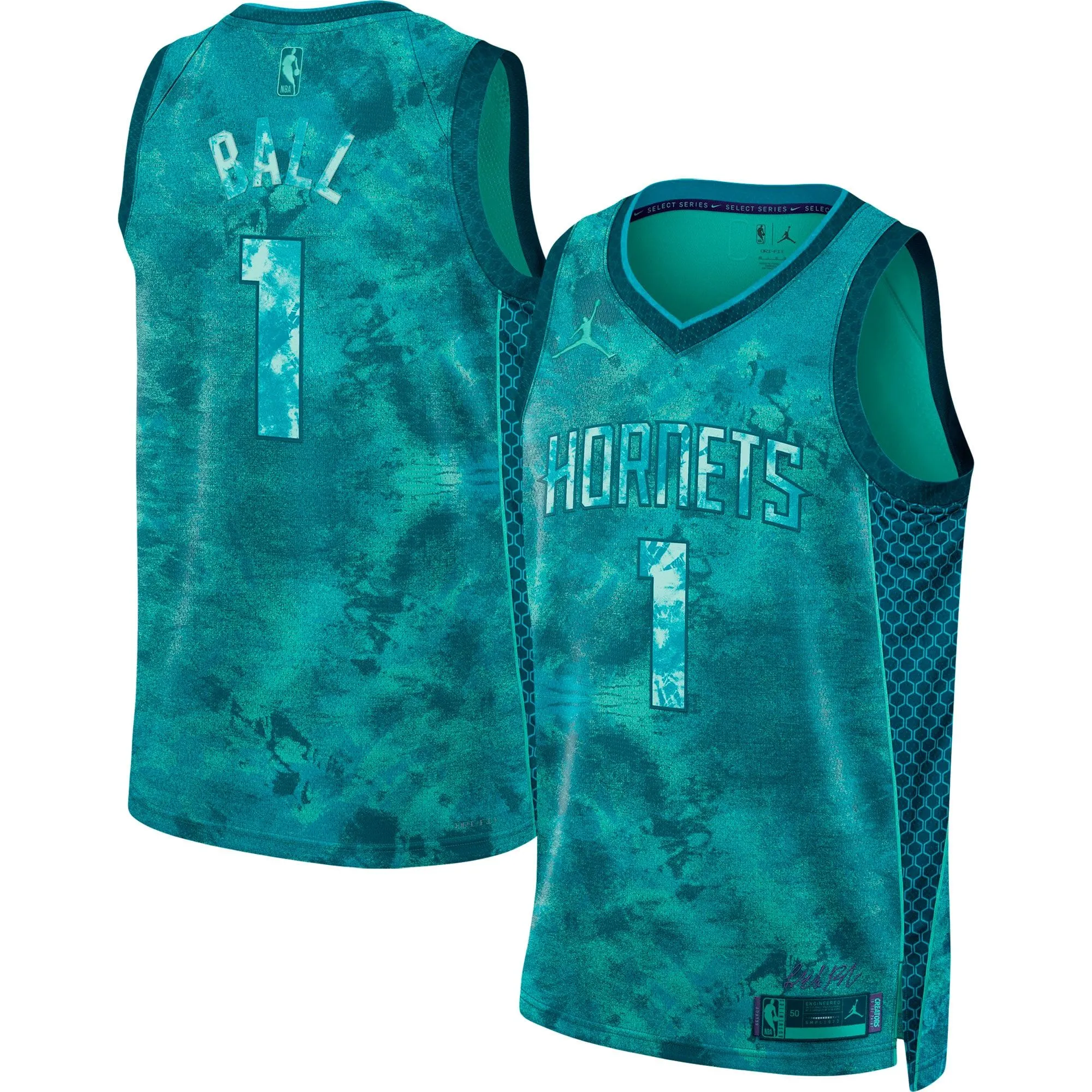 LaMelo Ball Charlotte Hornets Jordan Brand Unisex Select Series Swingman Jersey - Teal