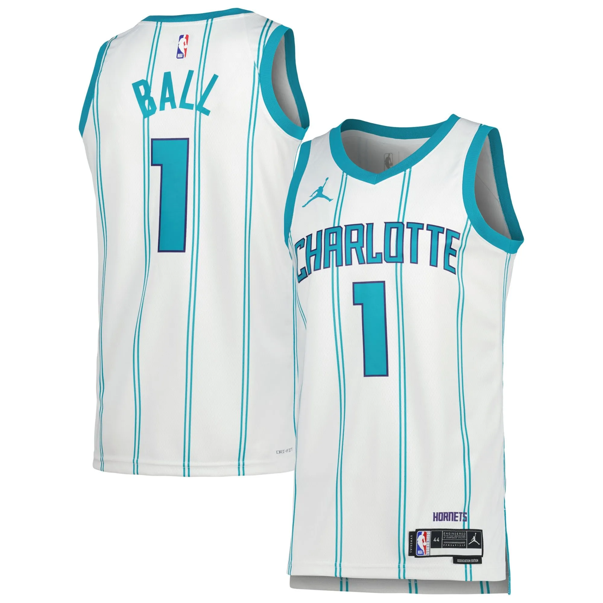 LaMelo Ball Charlotte Hornets Jordan Brand Unisex Swingman Jersey - Association Edition - White