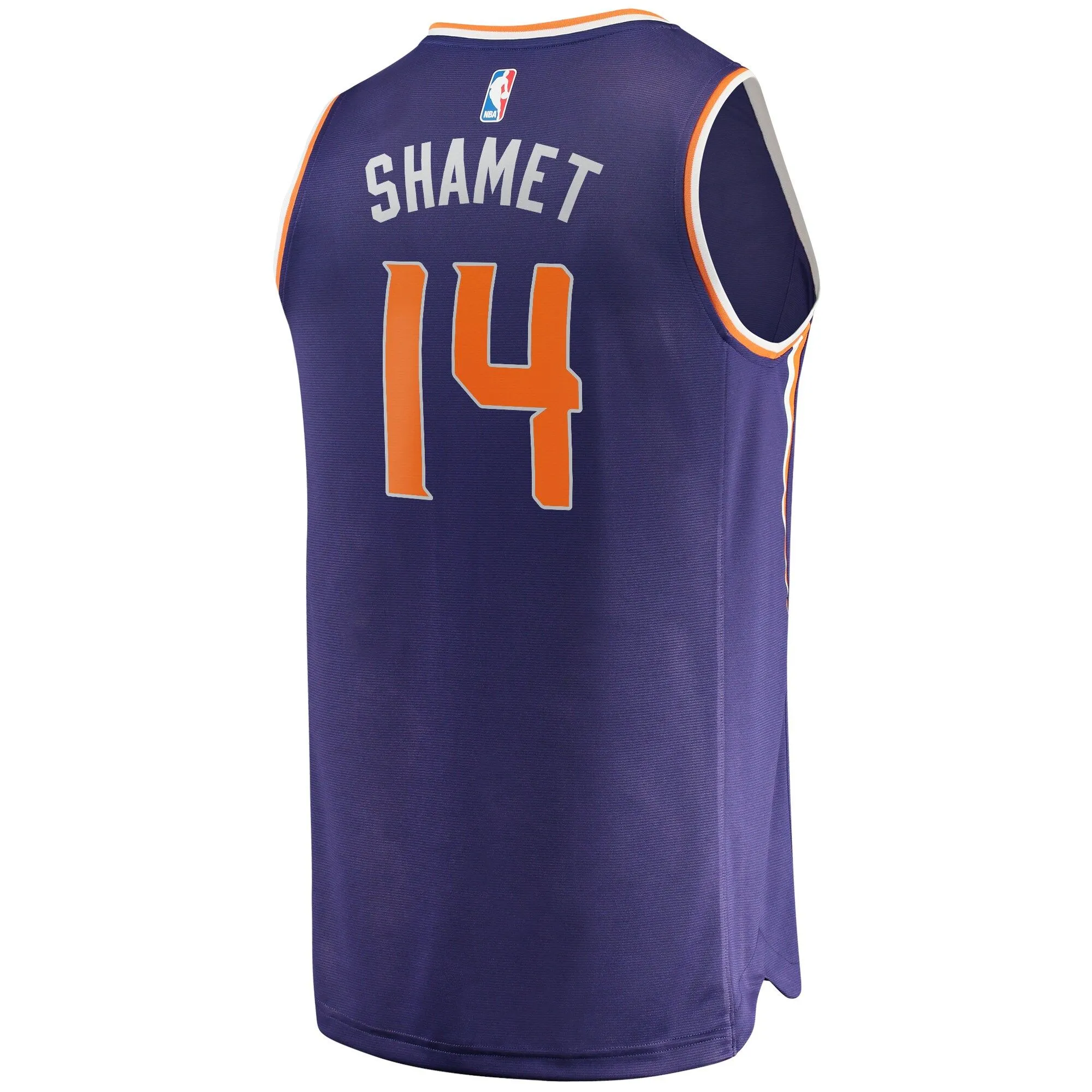 Landry Shamet Phoenix Suns Fanatics Branded Fast Break Replica Jersey - Icon Edition - Purple