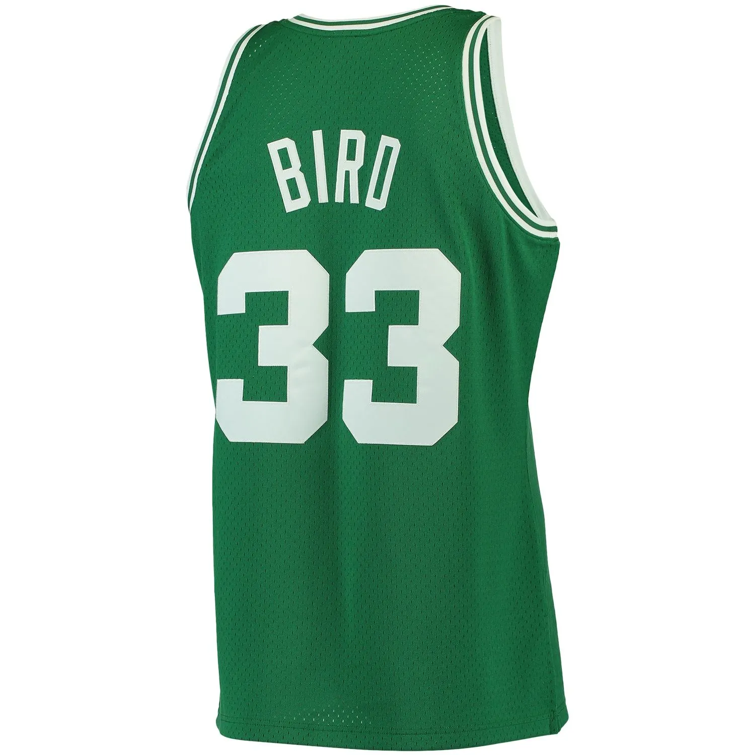 Larry Bird Boston Celtics Mitchell & Ness 1985/86 Big & Tall Hardwood Classics Swingman Jersey - Kelly Green