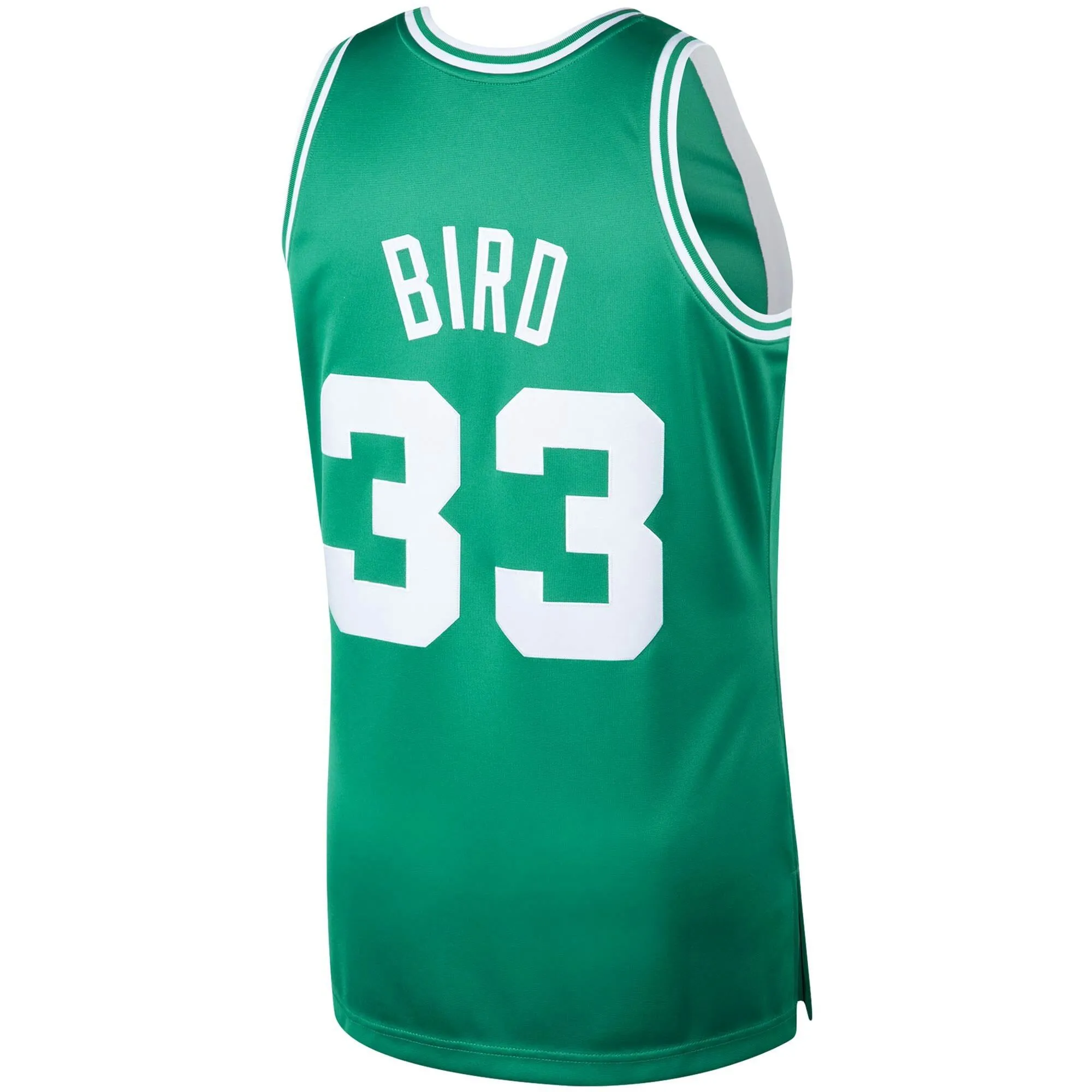 Larry Bird Boston Celtics Mitchell & Ness 1985/86 Hardwood Classics  Jersey - Kelly Green